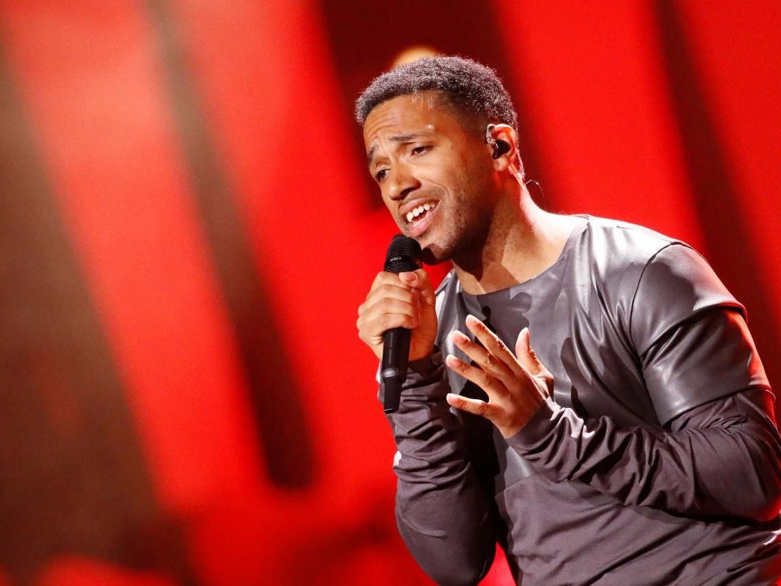 Cesár Sampson singt für Österreich im 1. ESC-Halbfinale. Cesár Sampson singt für Österreich im 1. ESC-Halbfinale.