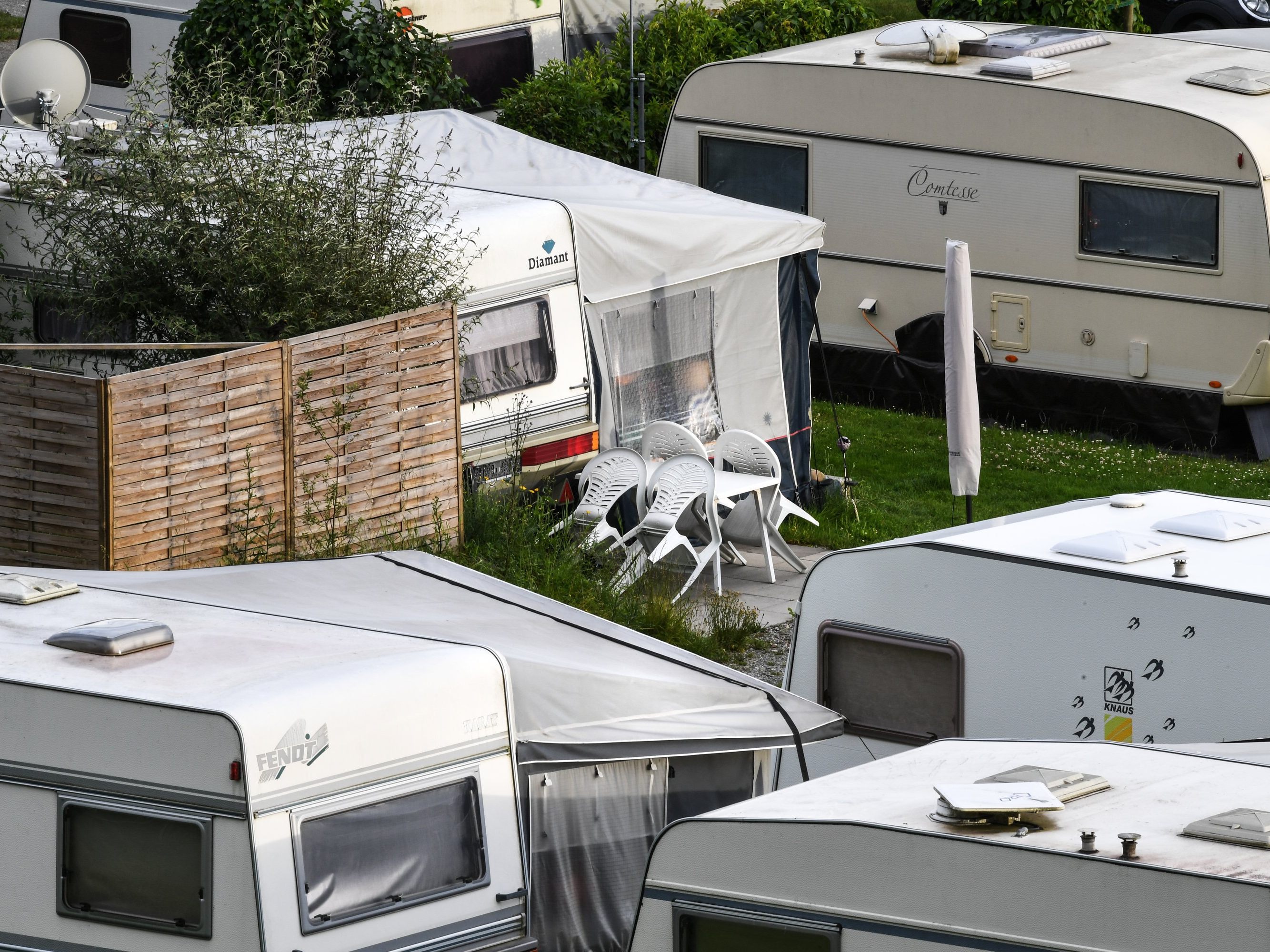 Die Campingnächtigungen in Vorarlberg sind leicht angestiegen.