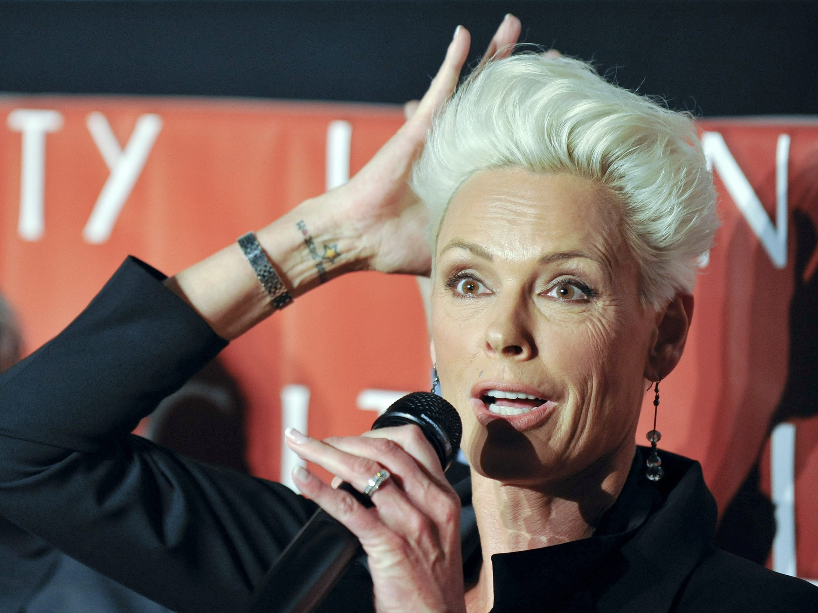 Brigitte Nielsen freut sich auf ihr fünftes Kind. Brigitte Nielsen freut sich auf ihr fünftes Kind.