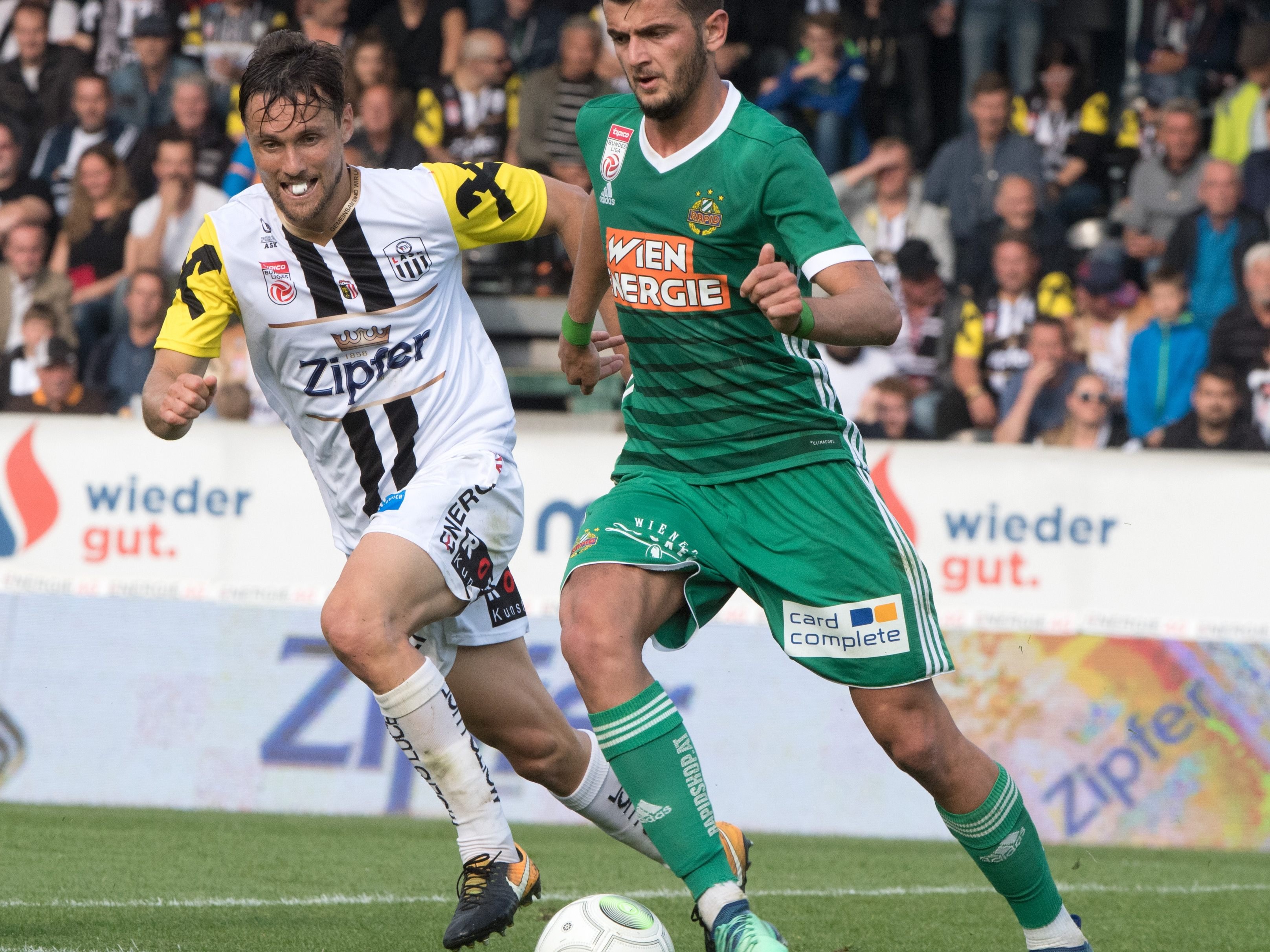 Die Stimmen zum Spiel LASK Linz gegen SK Rapid Wien.