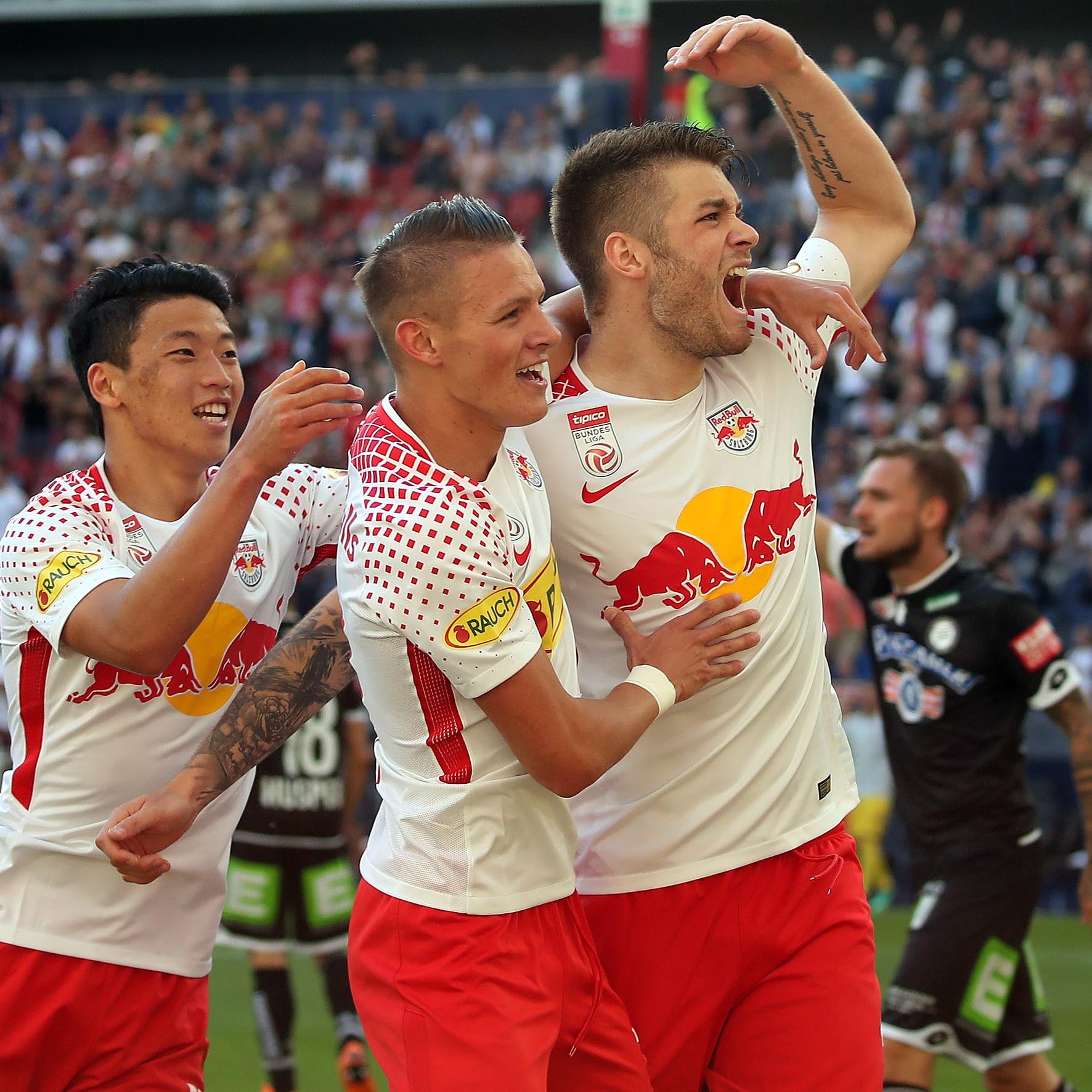 Red Bull Salzburg kürt sich zum fünften Mal in Folge zum Meister.