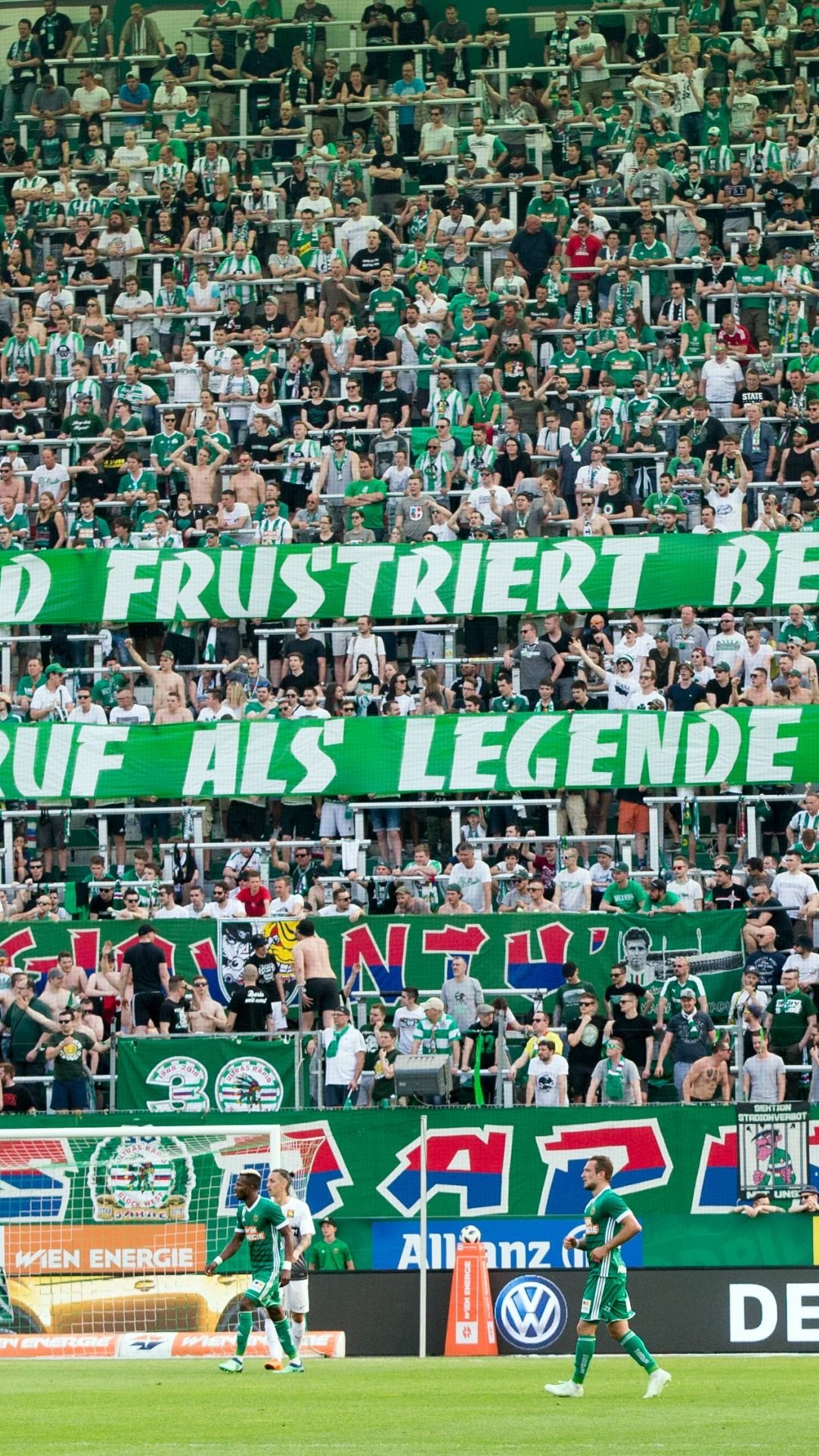 Rapid trennte sich von Mujakic. / Symbolbild