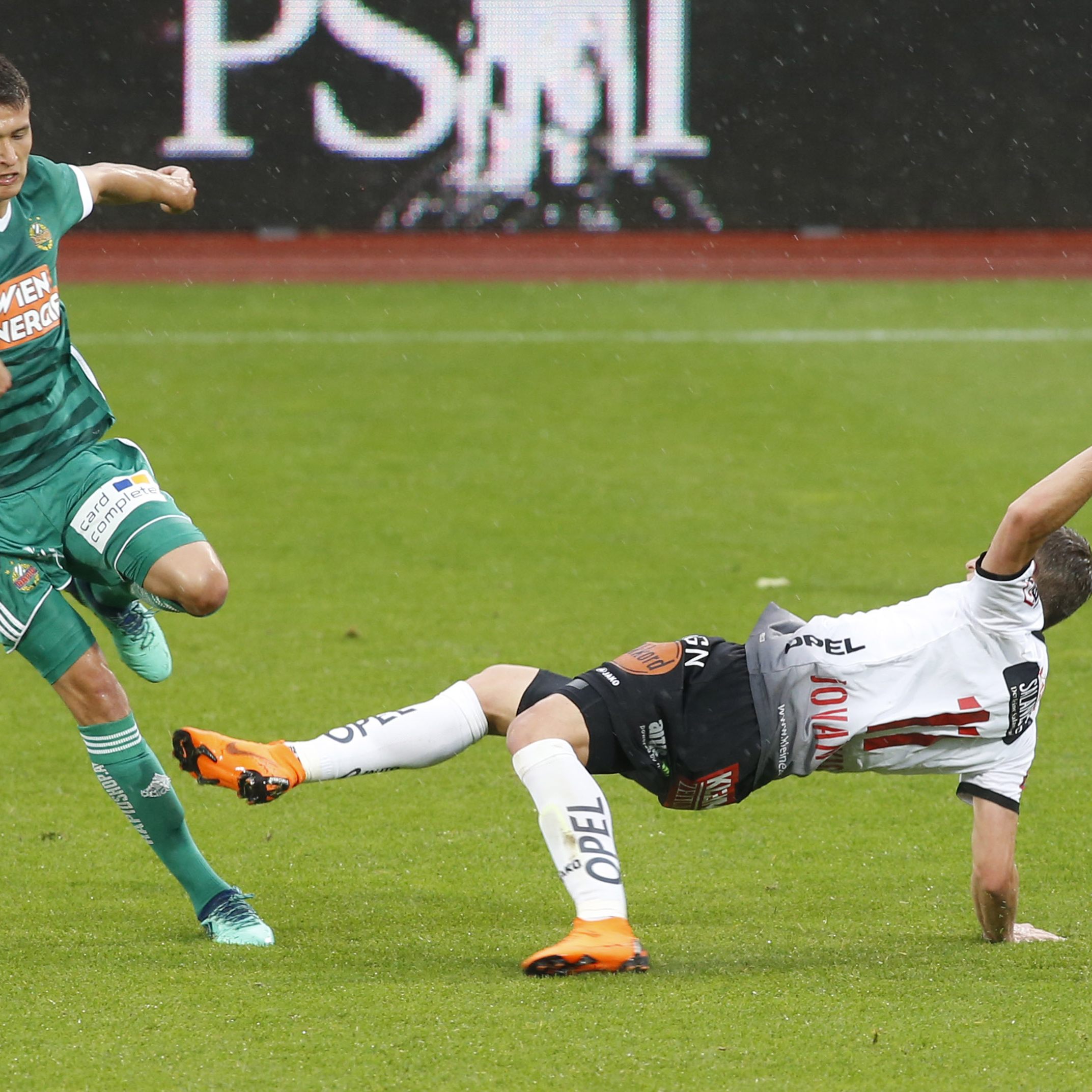 Rapid Wien spielte gegen den WAC 0:0.