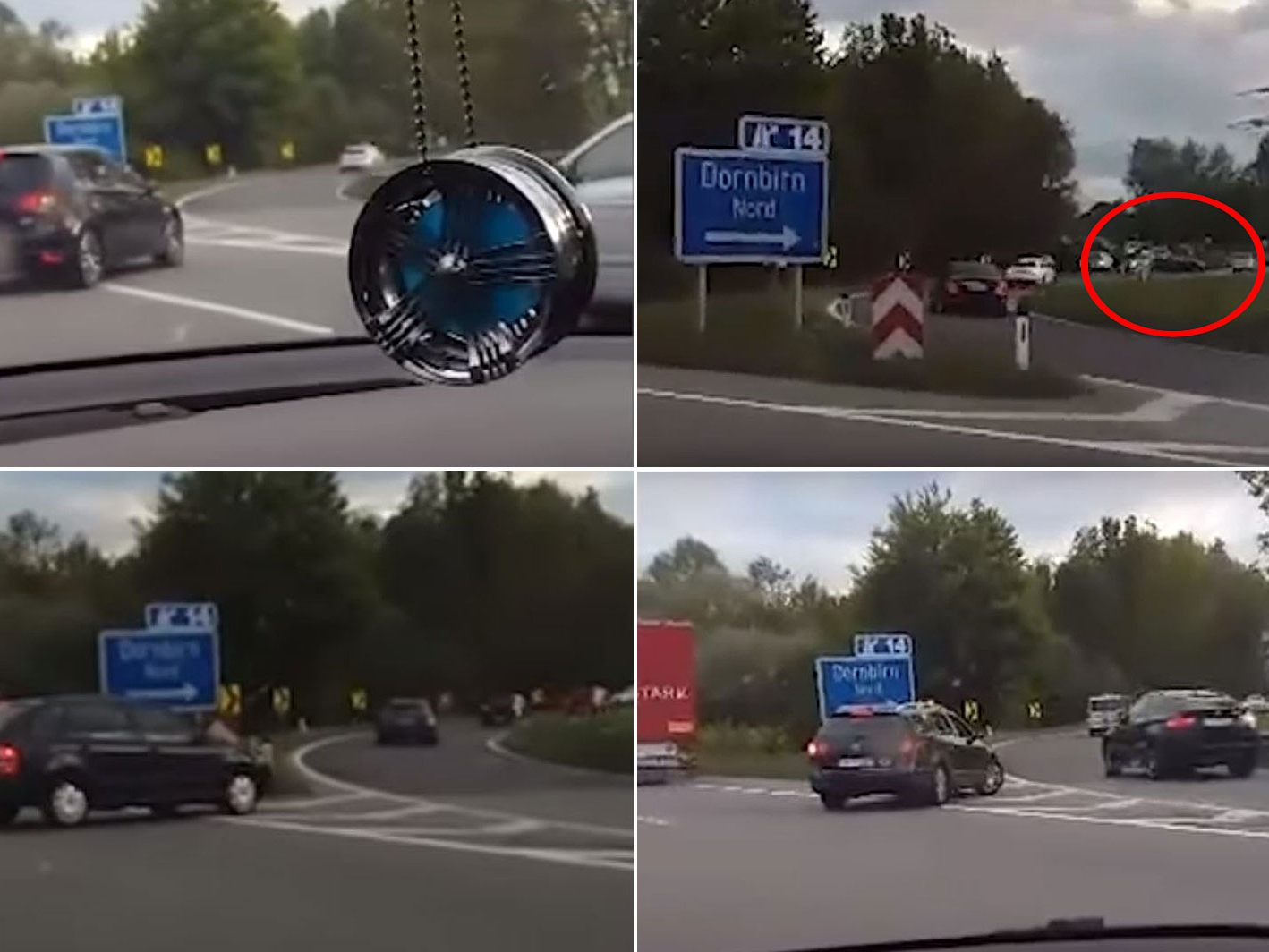 Über die Sperrfläche, oder "wilde Linskabbieger" auf der Autobahnabfahrt - Ist das noch ok?