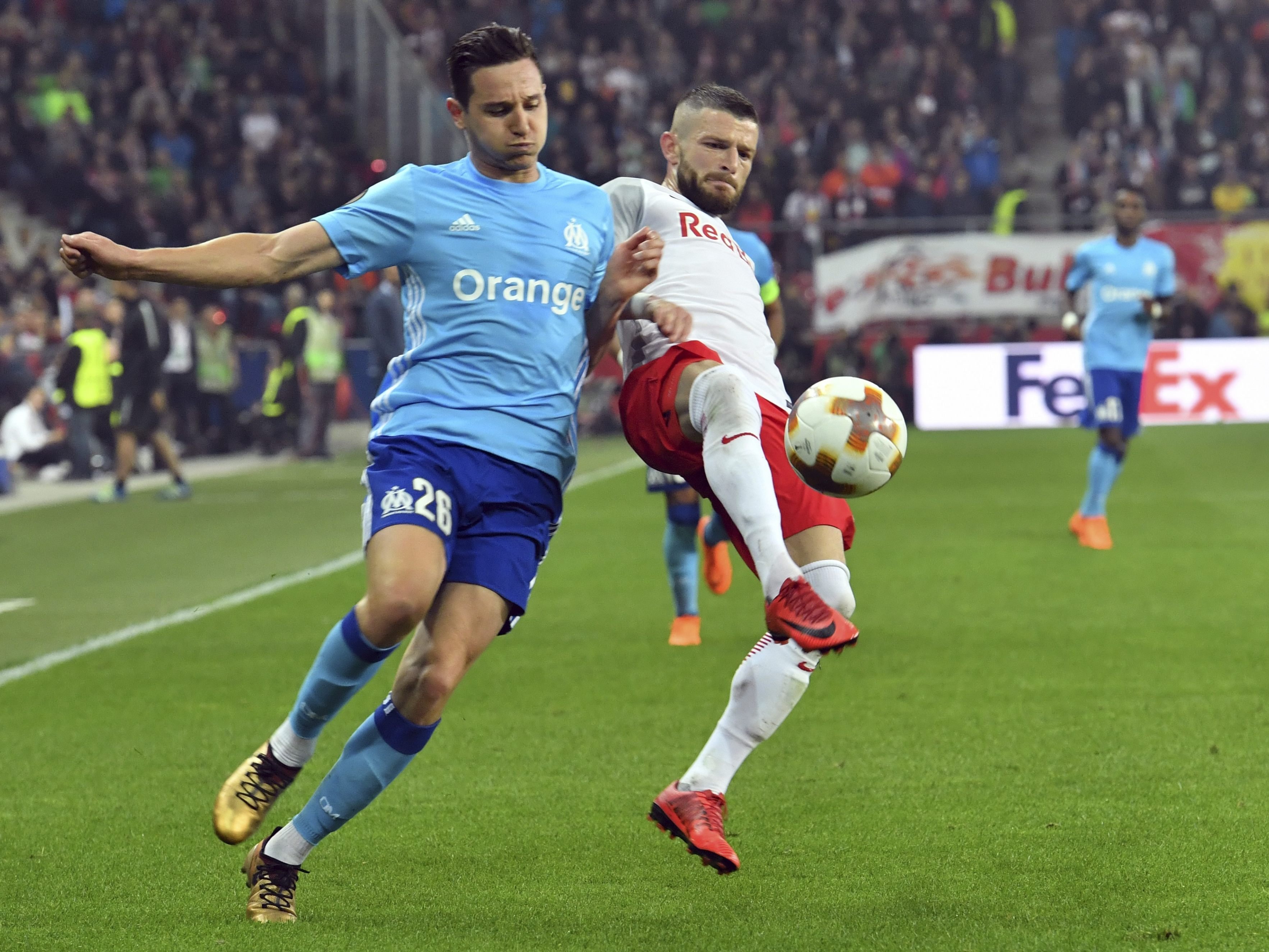Red Bull Salzburg scheiet trotz 2:1-Sieg über Marseille aus dem Europacup aus. Red Bull Salzburg scheiet trotz 2:1-Sieg über Marseille aus dem Europacup aus.