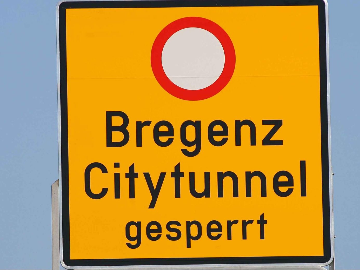 Der Citytunnel wird für eine Übung gesperrt.