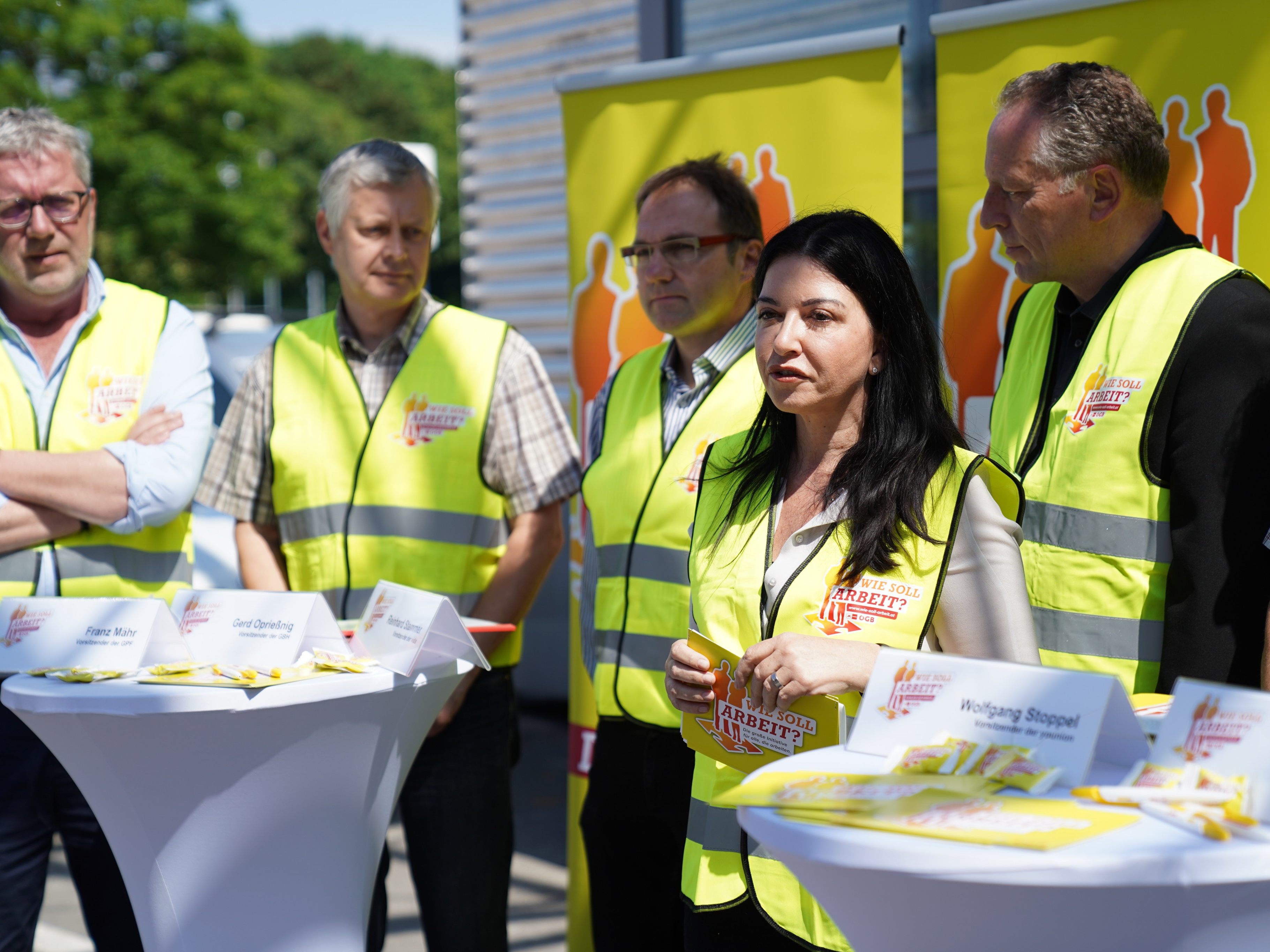 Start der Aktion "Wie soll Arbeit?"