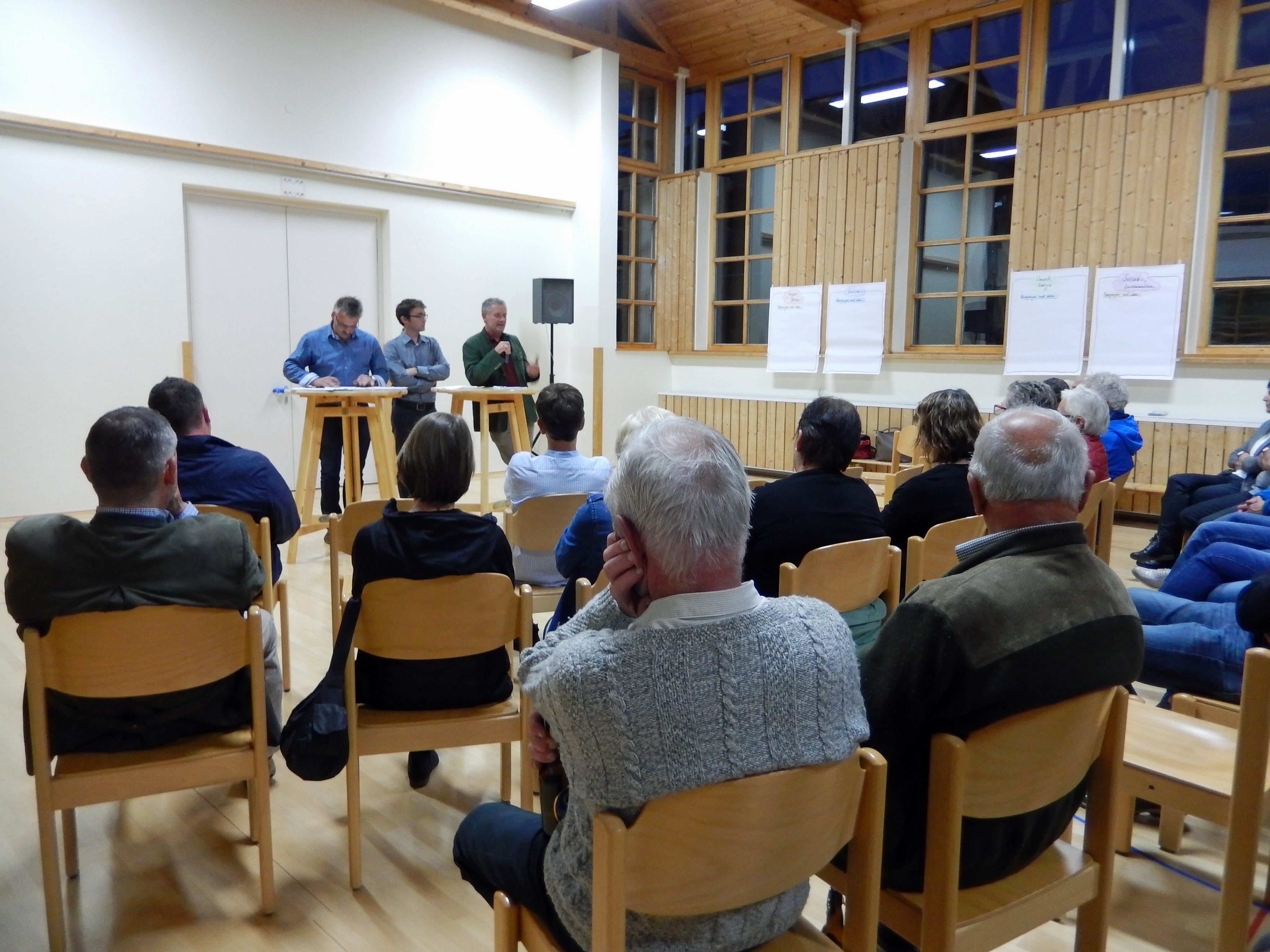 Neben der Präsentation bereits abgeschlossener Projekte standen zukünftige Themen auf der Tagesordnung.