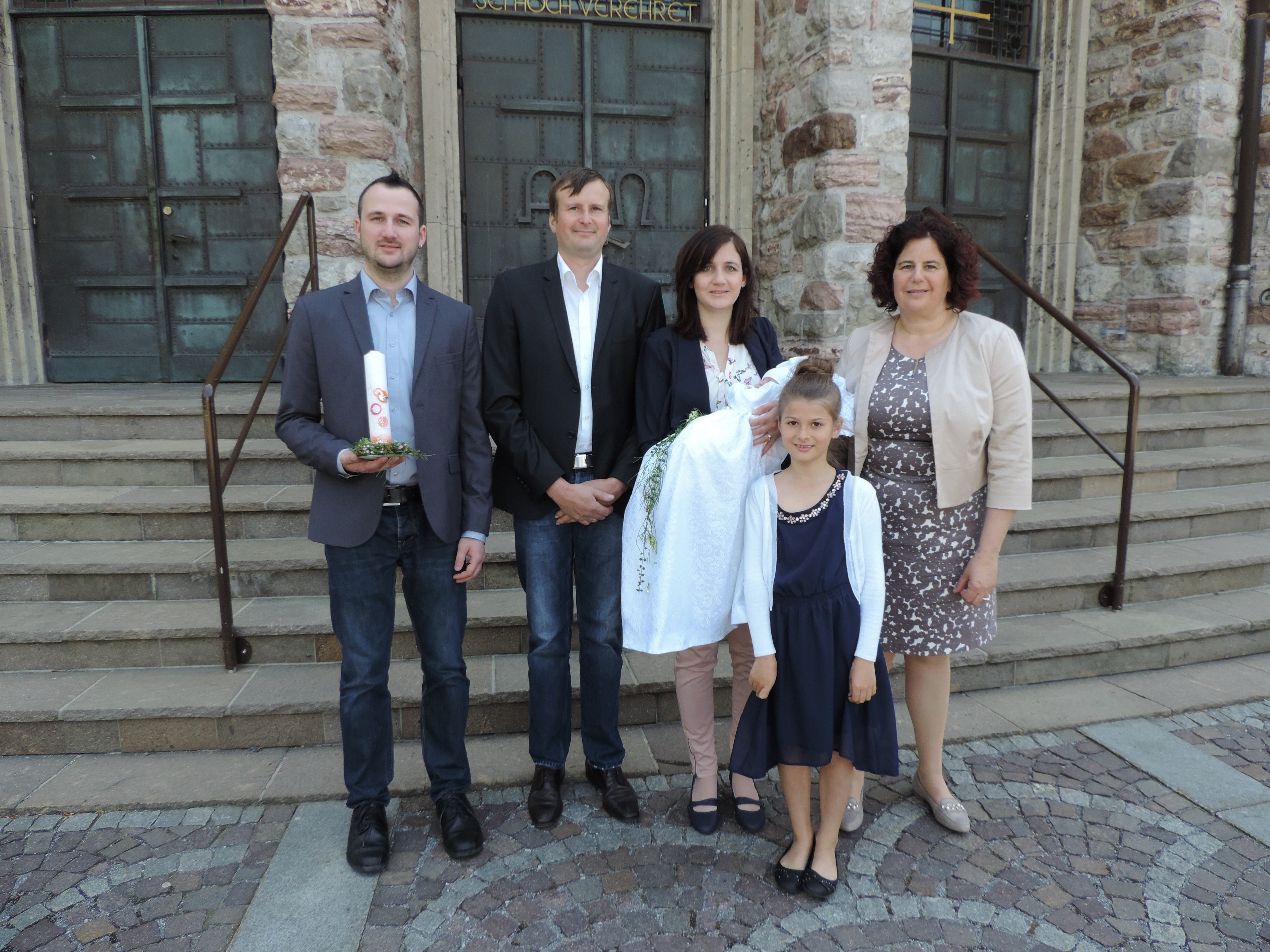 In der Hl.Kreuz Kirche wurde Anna Furxer getauft