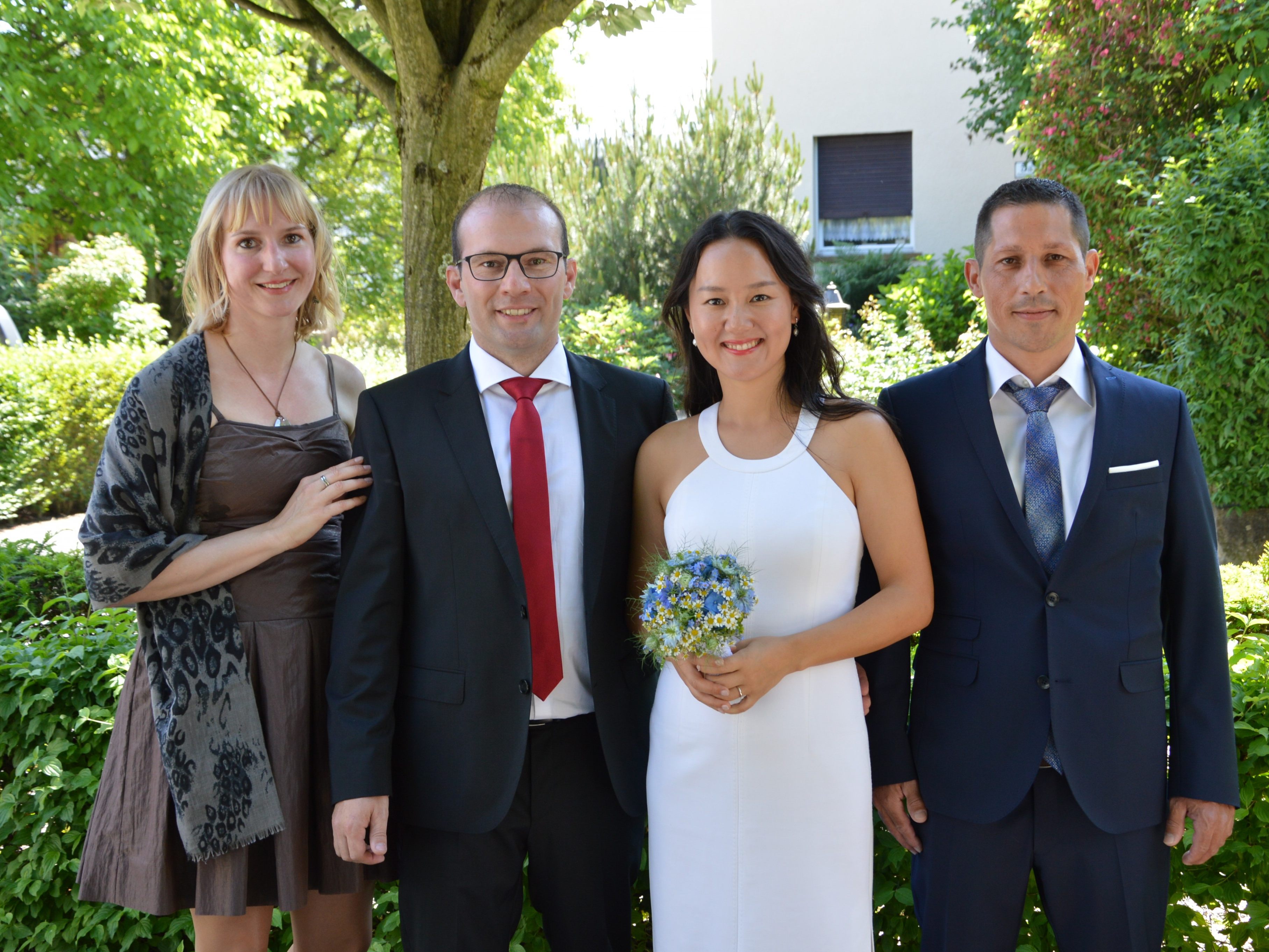 Standesamtliche Trauung im Lustenauer Rathaus.