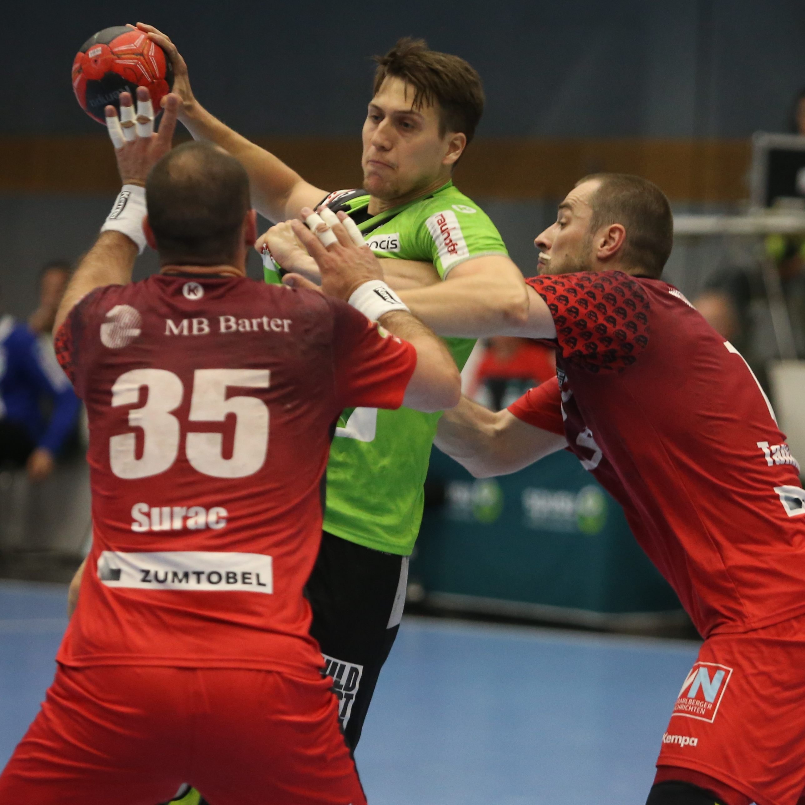 Die Harder Defensive stand heute bis zum Spielende sicher.