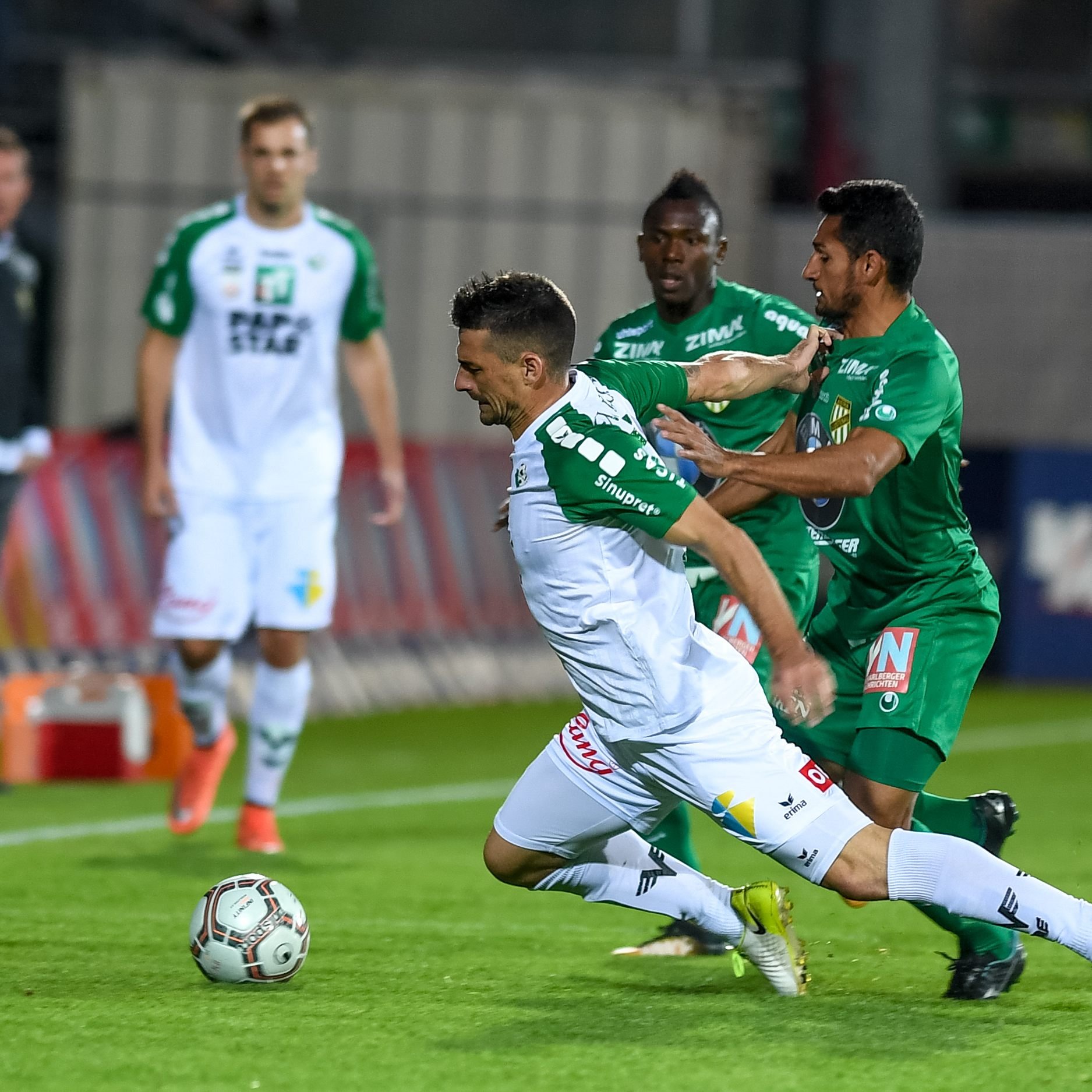 Duell der Tabellennachbarn in Lustenau.