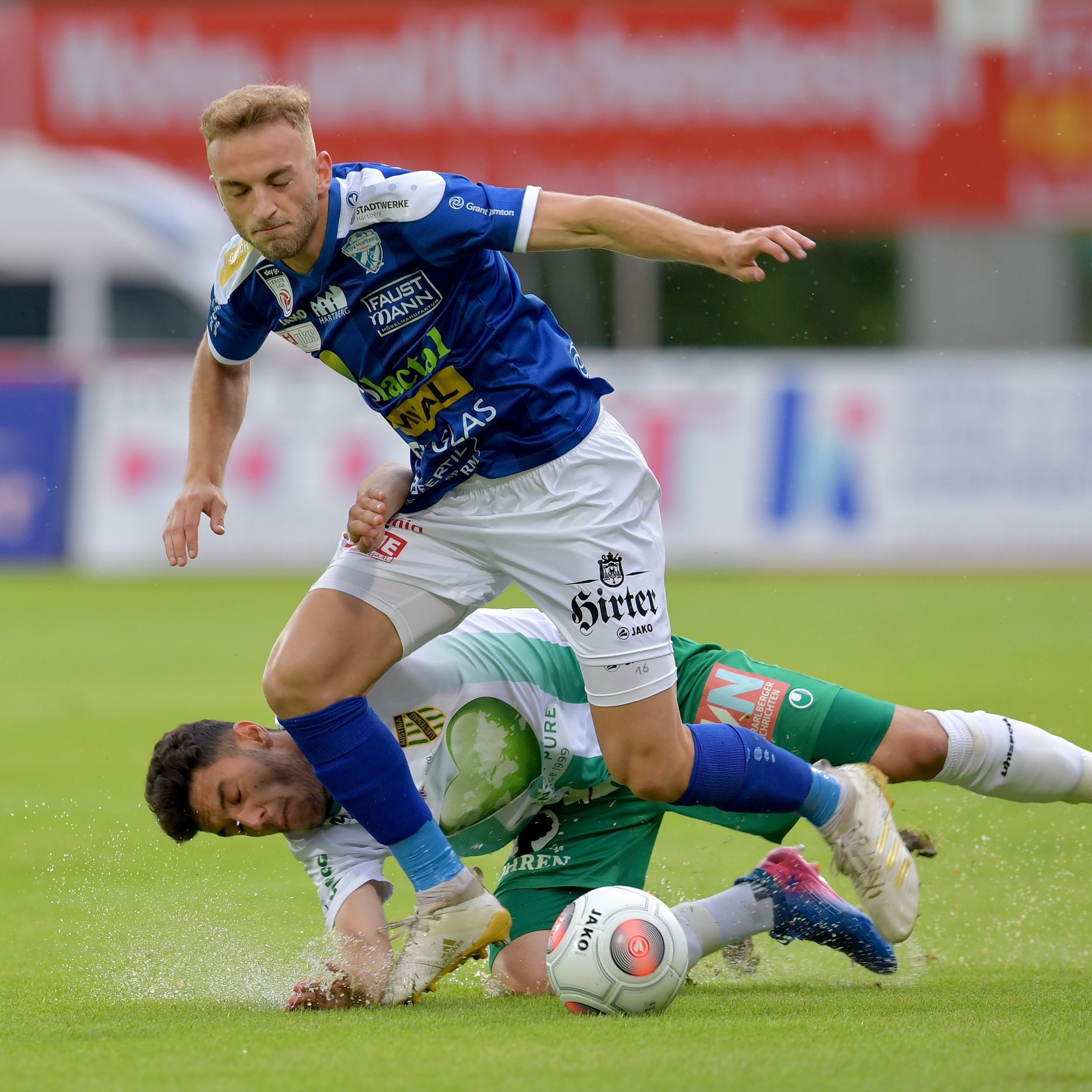 Die Austria hatte den Hartbergern heute nur wenig entgegen zu setzen.