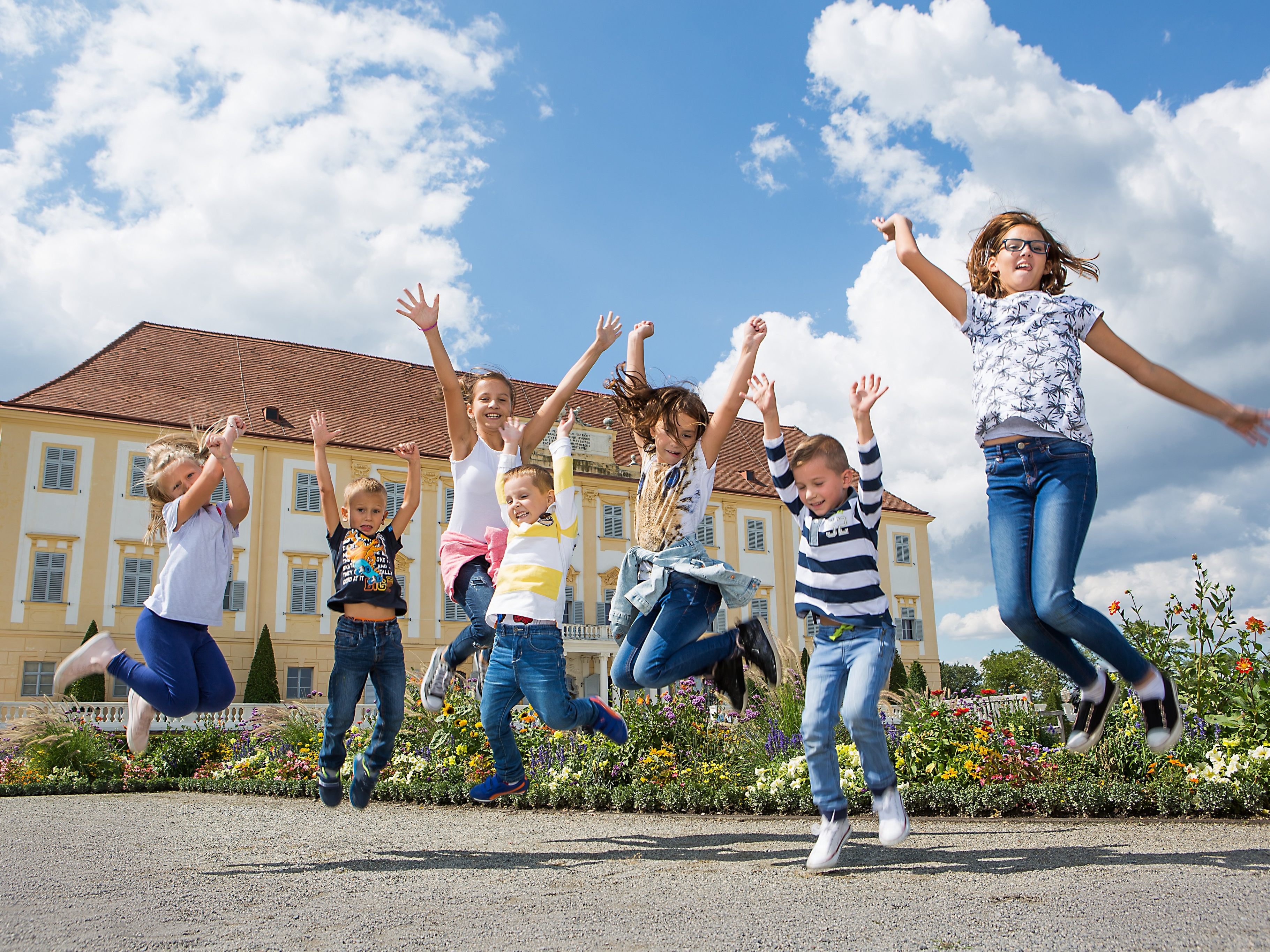 Schloss Hof bietet ein umfassendes Programm für Kinder in den Ferien.