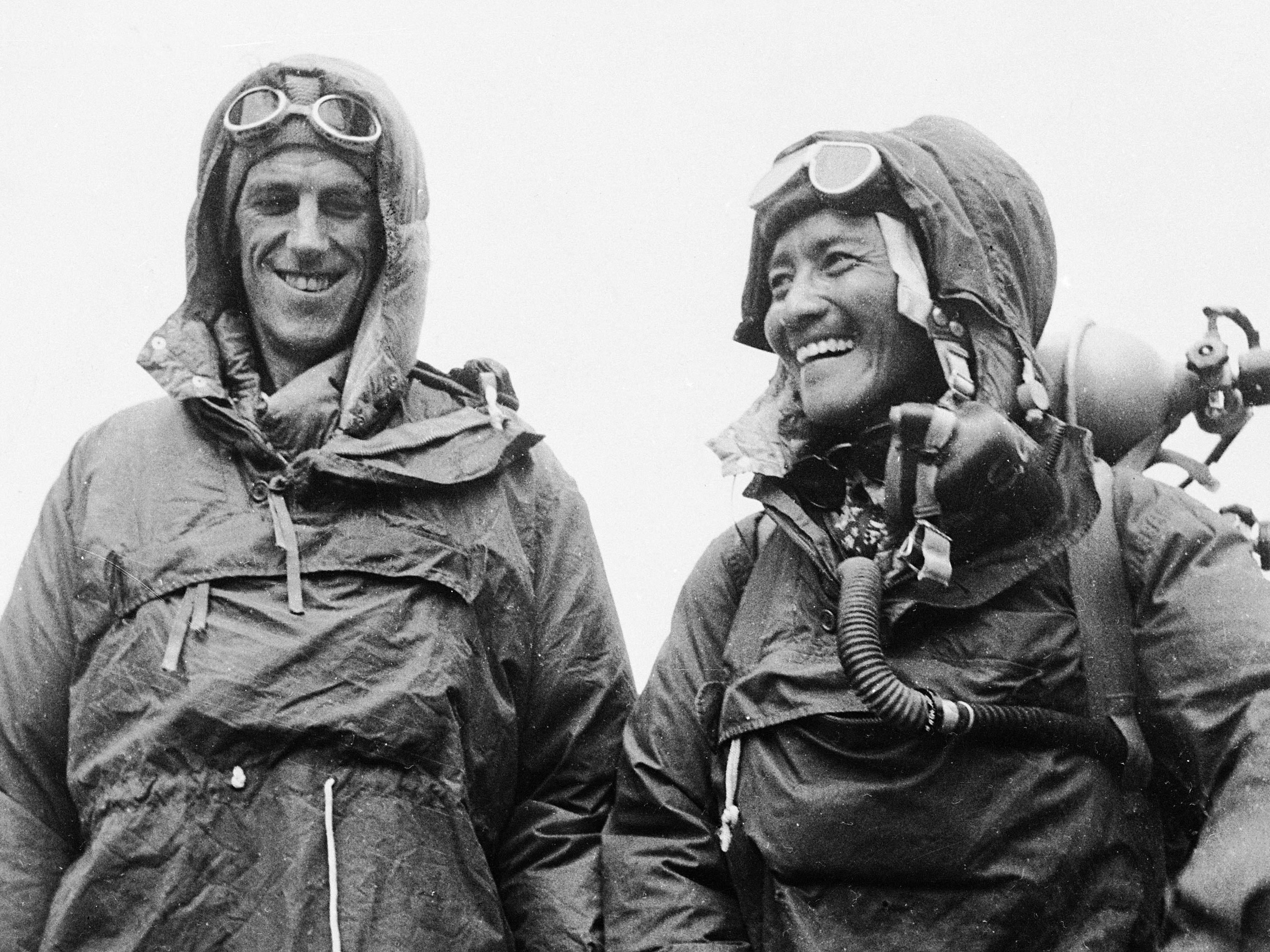 Sir Edmund Hillary und Sardar Tenzing Norgay.