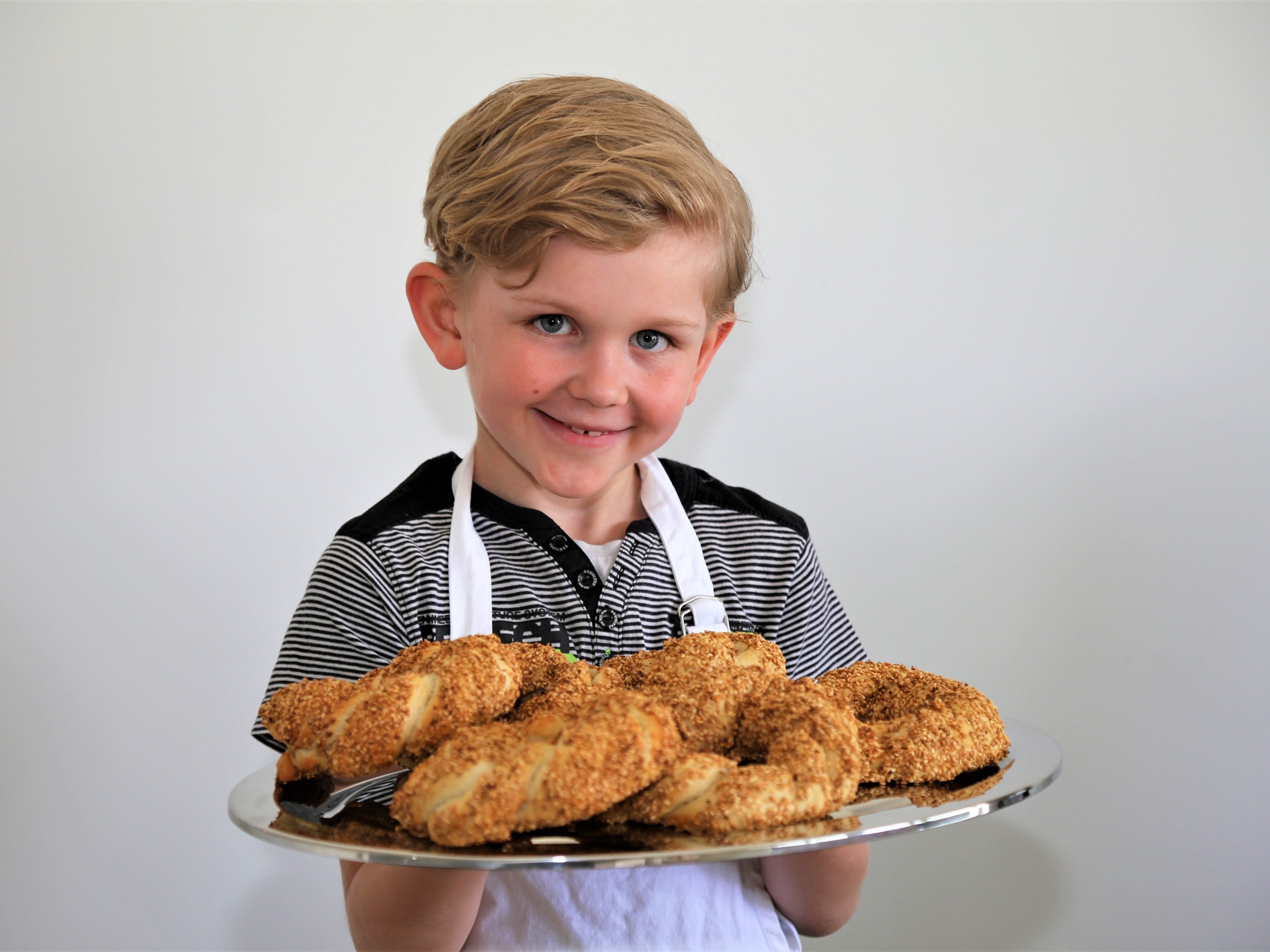 Die leckeren Simit von Jason Durell wurden noch warm verputzt.