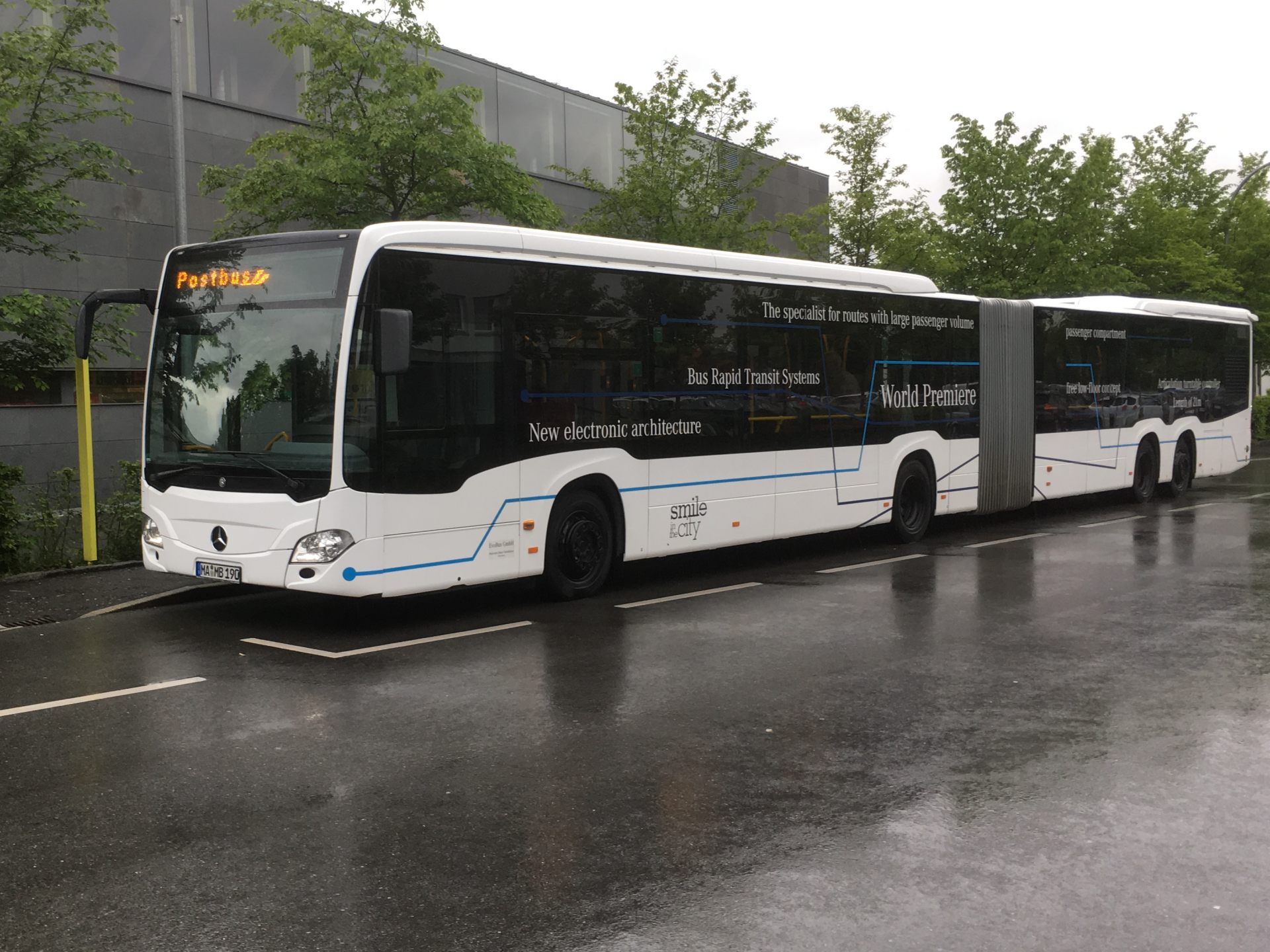 Landbus Unterland testet nächstgrößeres LinienbusModell Vorarlberg