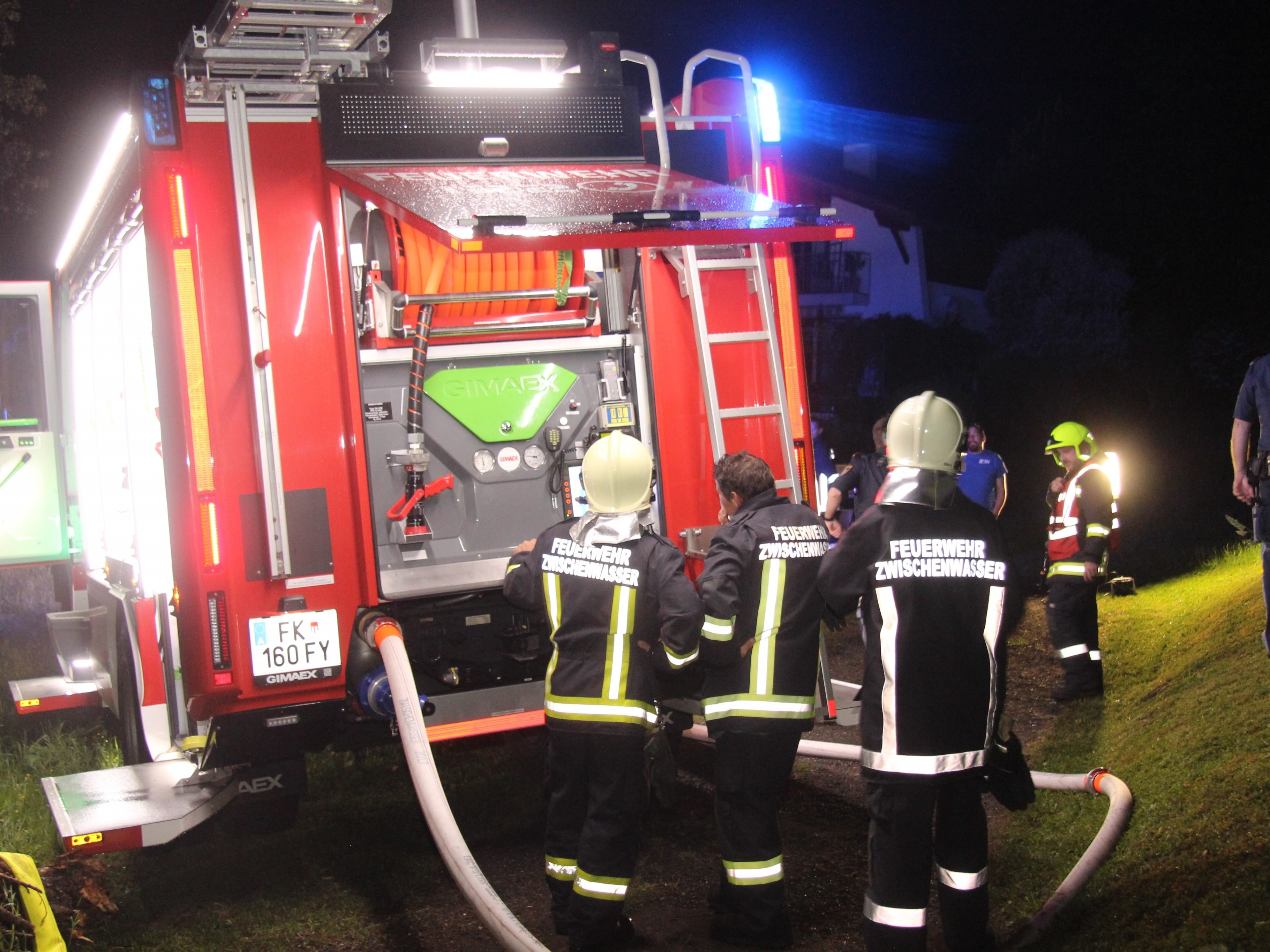 Brand schnell unter Kontrolle gebracht.