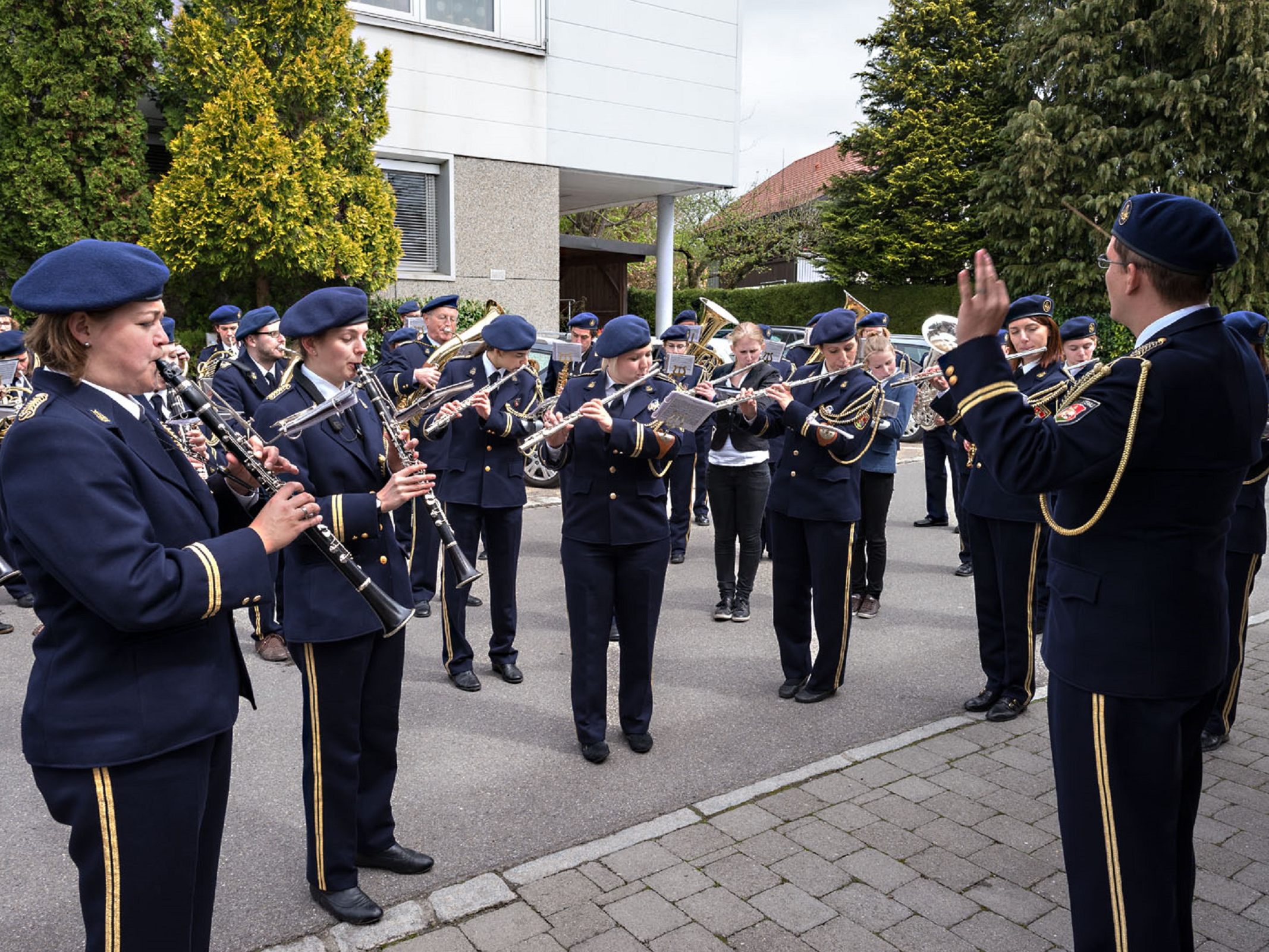 Der Musikverein Lustenau lädt zum Musikfest ins Hasenfeld