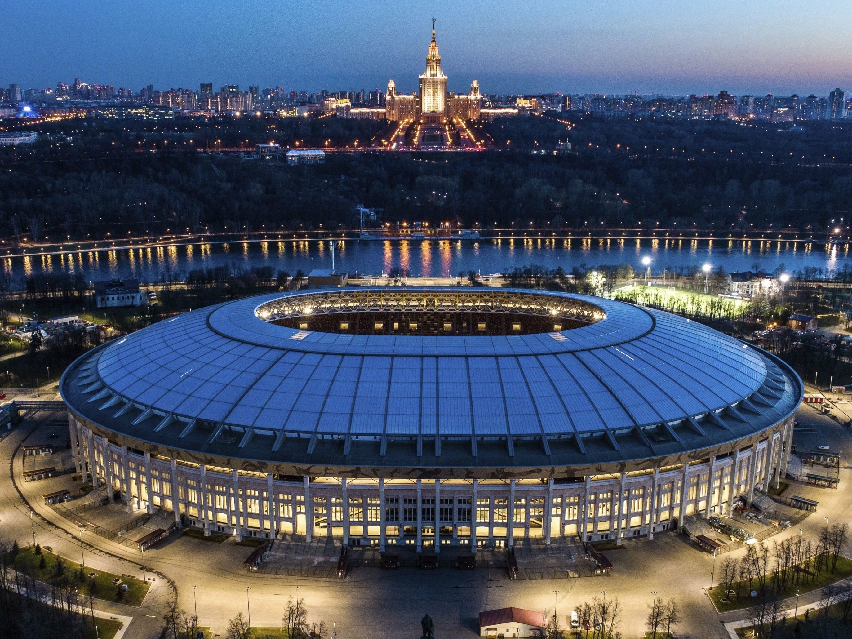 Im Luschniki Olympiastadion in Moskau wird am 15. Juli das WM-Finale gespielt.