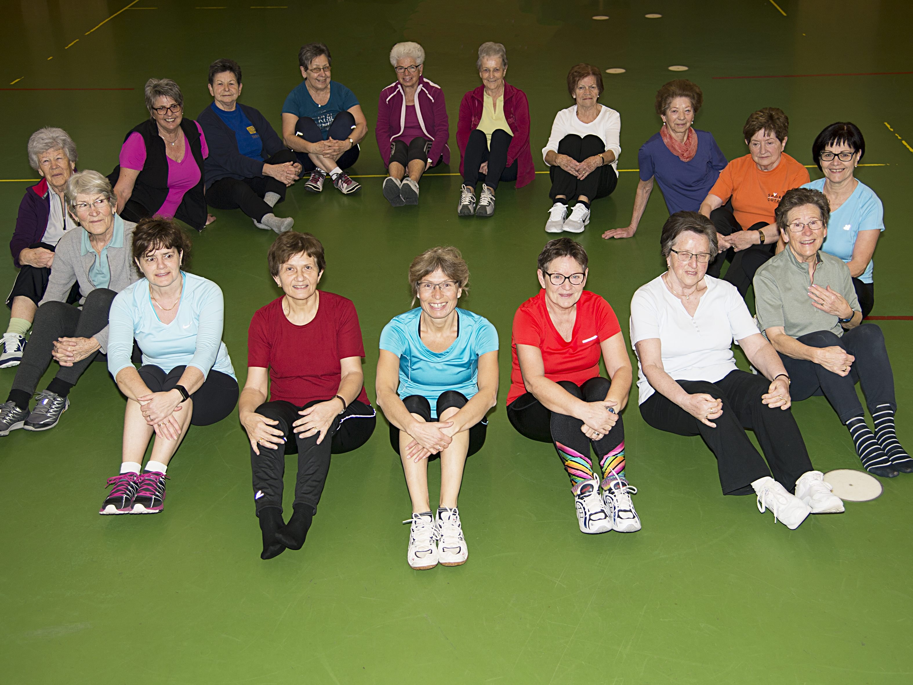 Trainingsgruppe der Sportgemeinschaft Götzis