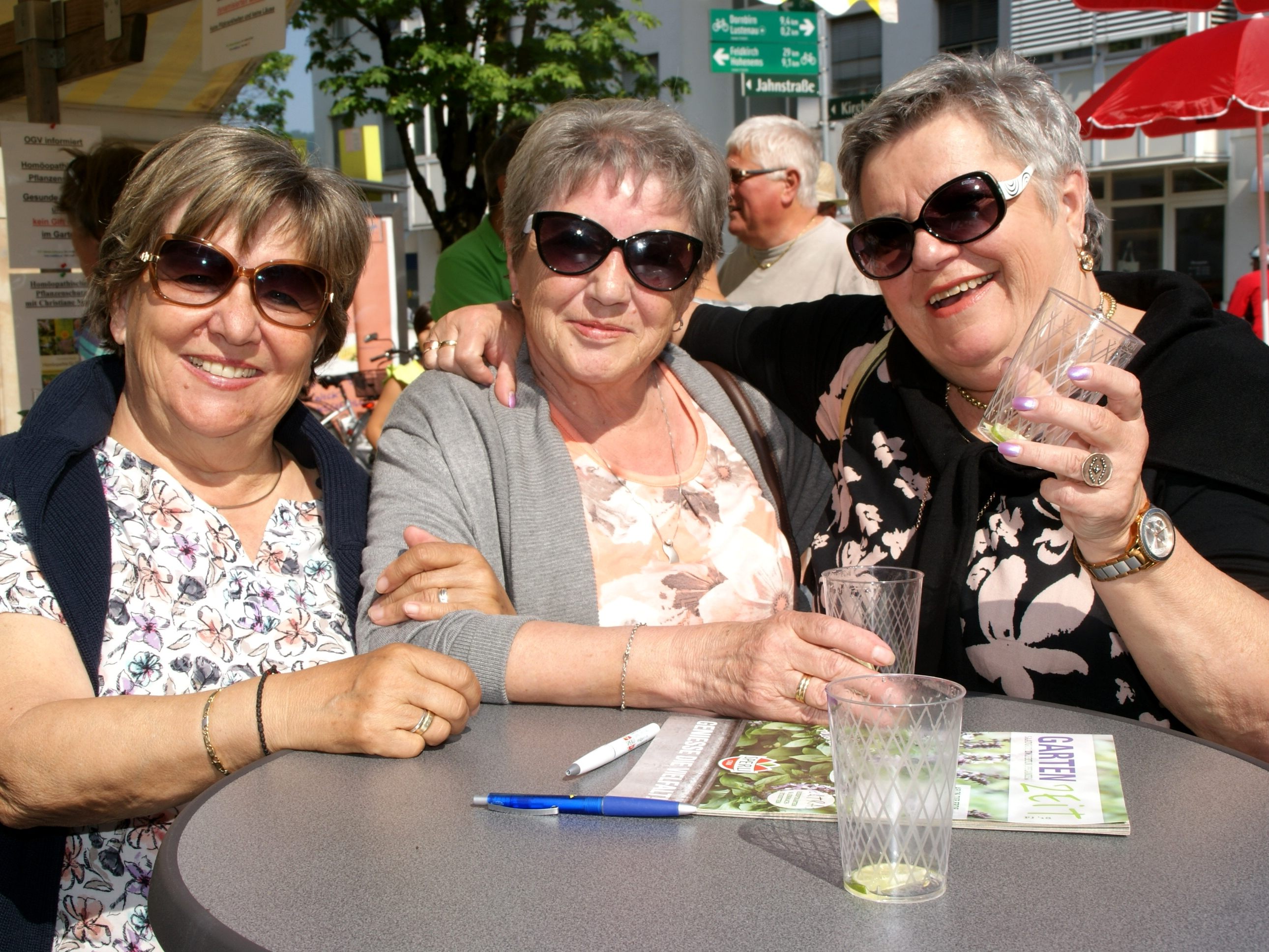 Muttertagsstimmung am Kirchplatz