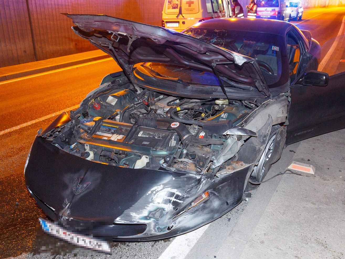 Der Wagen des 41-Jährigen wurde schwer beschädigt.