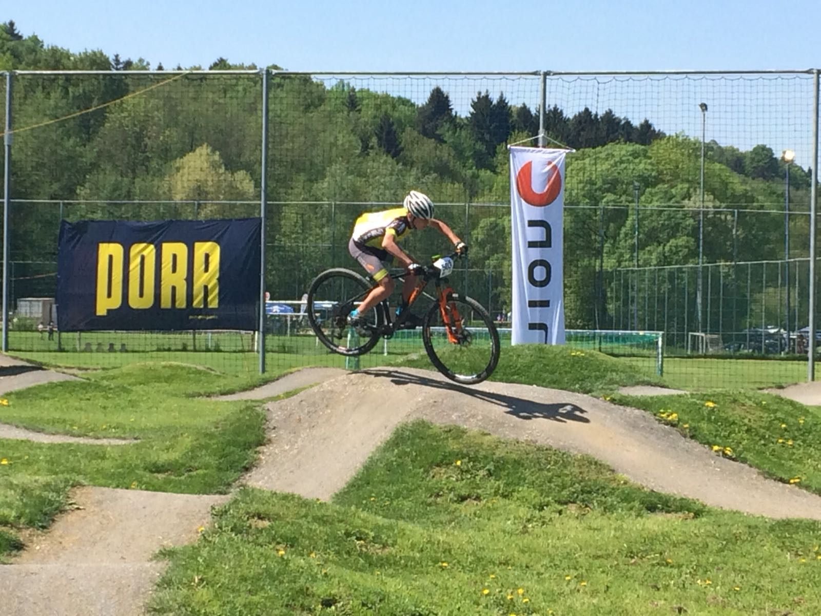 Nils Moosbrugger in der Pumptrack Nils Moosbrugger in der Pumptrack