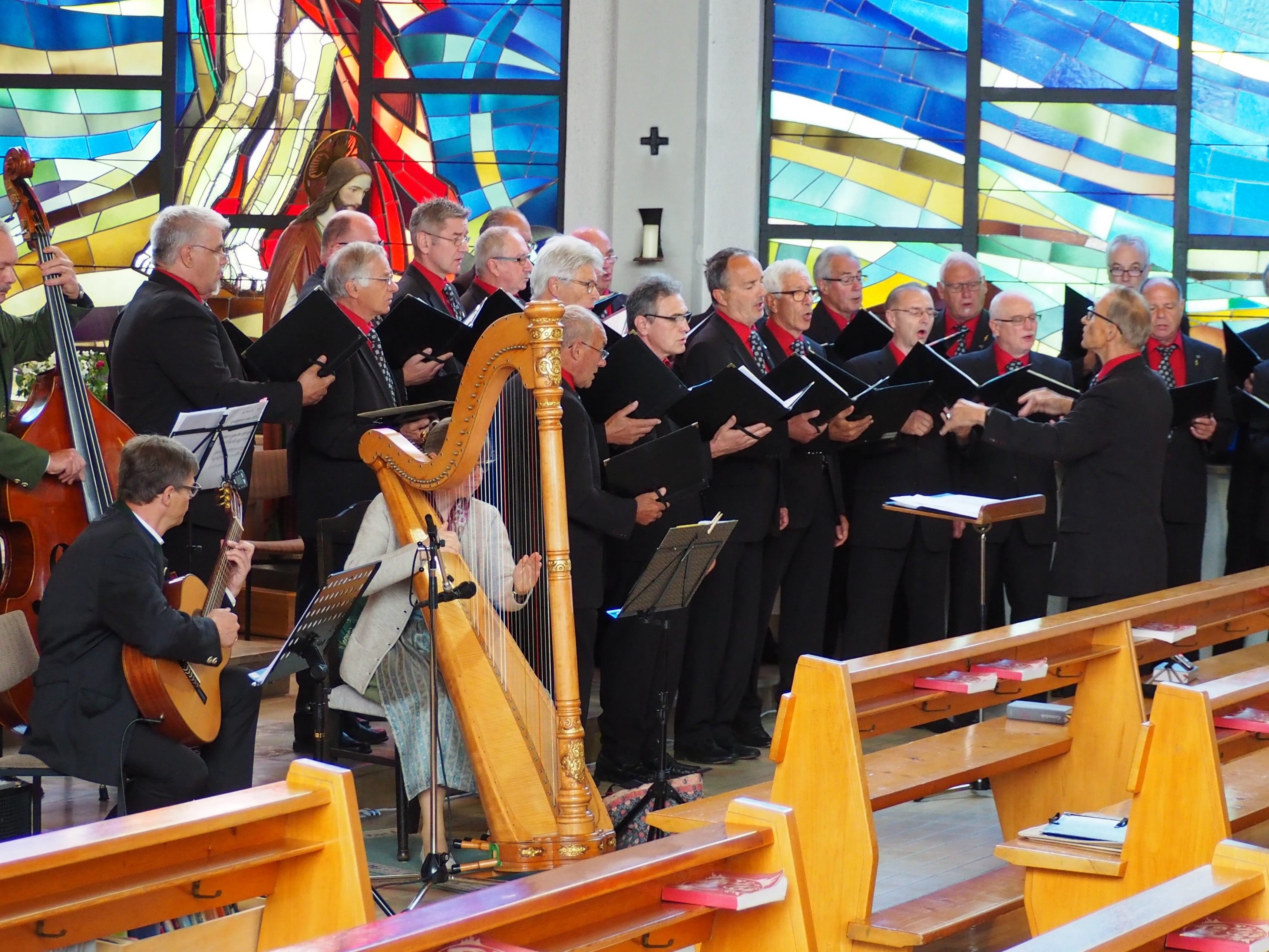 Mundartmesse Männerchor Muntlix mit Stubenmusik Rankweil