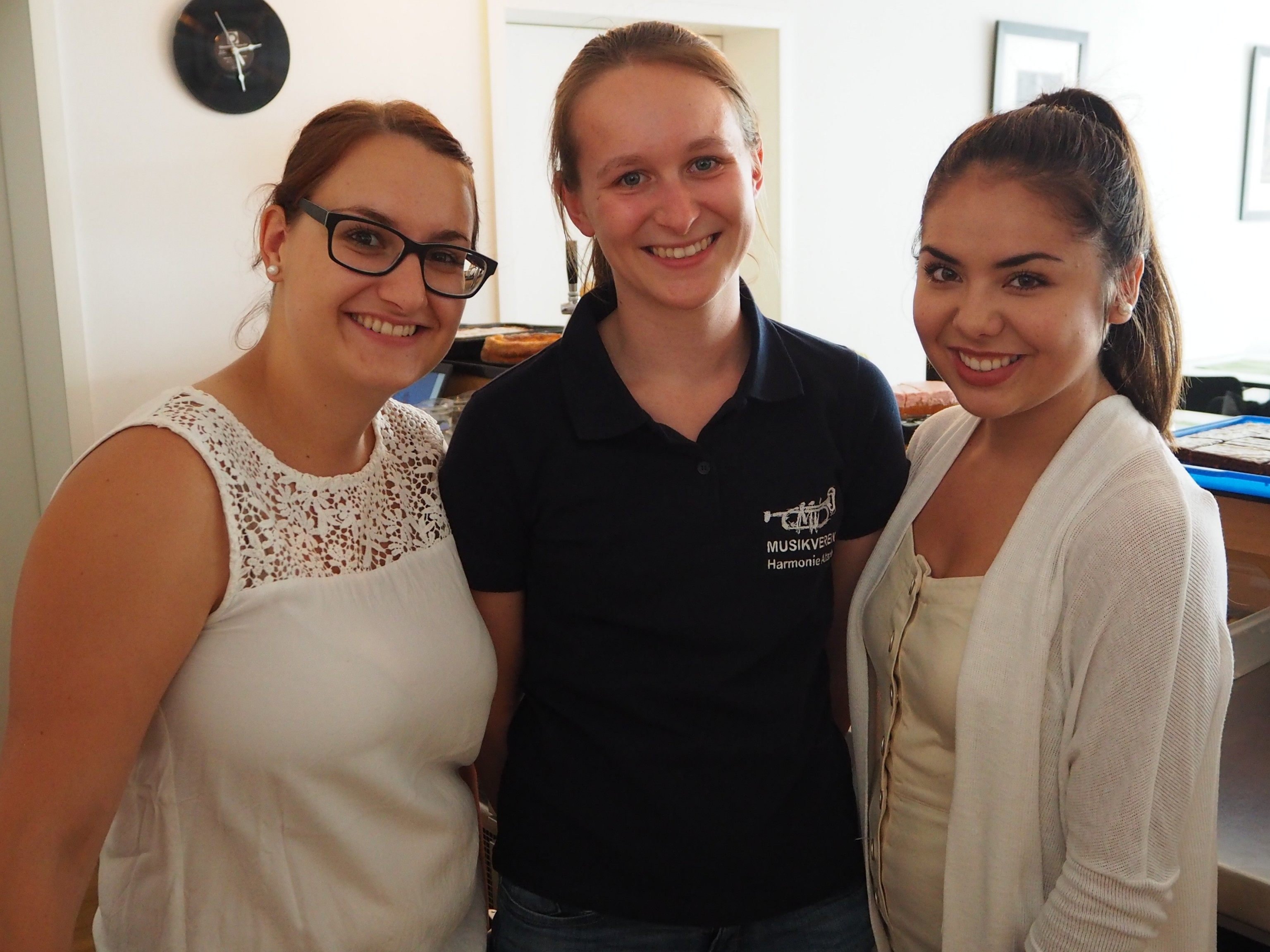 Carola, Nadine, Vanessa Musikverein Harmonie Altach