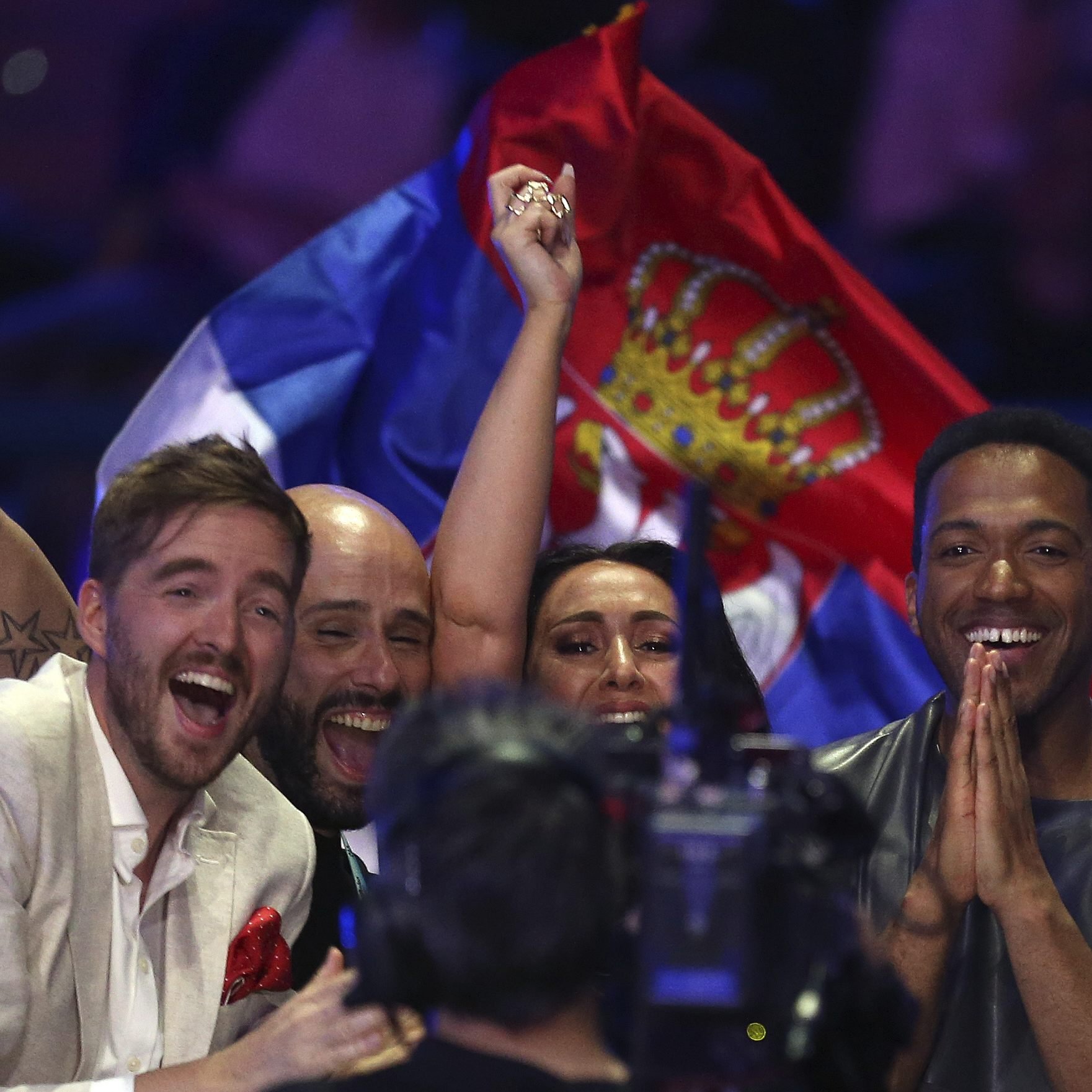 Cesár Sampson darf sich beim Eurovision Song Contest für den dritten Platz freuen.