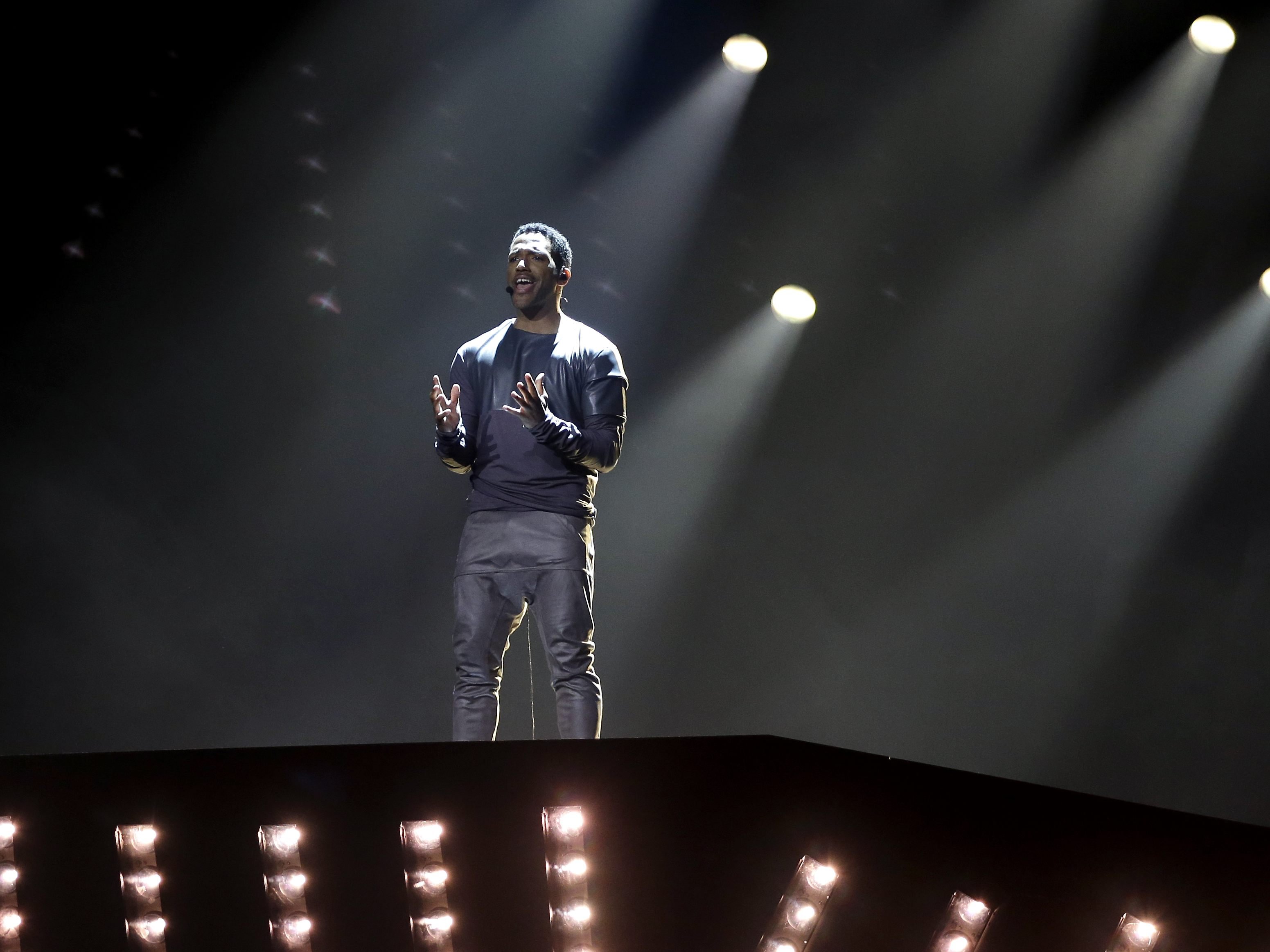 Cesar Sampson schafft den Einzug ins ESC-Finale. Cesar Sampson schafft den Einzug ins ESC-Finale.