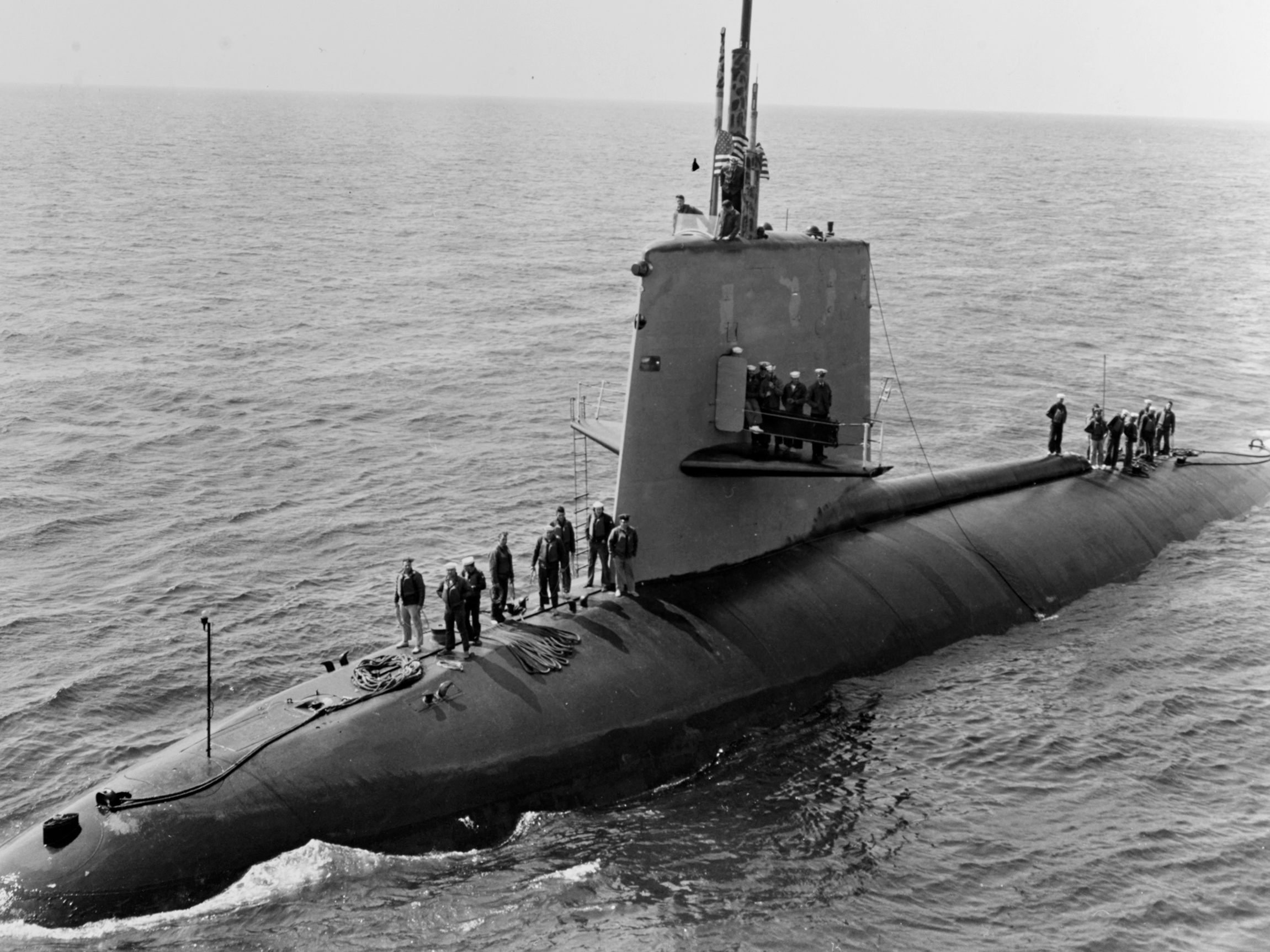 Das amerikanische Unterseeboot "Scorpion" mit 99 Mann an Bord sank am 21. Mai 1968 in der Nähe der Azoren.