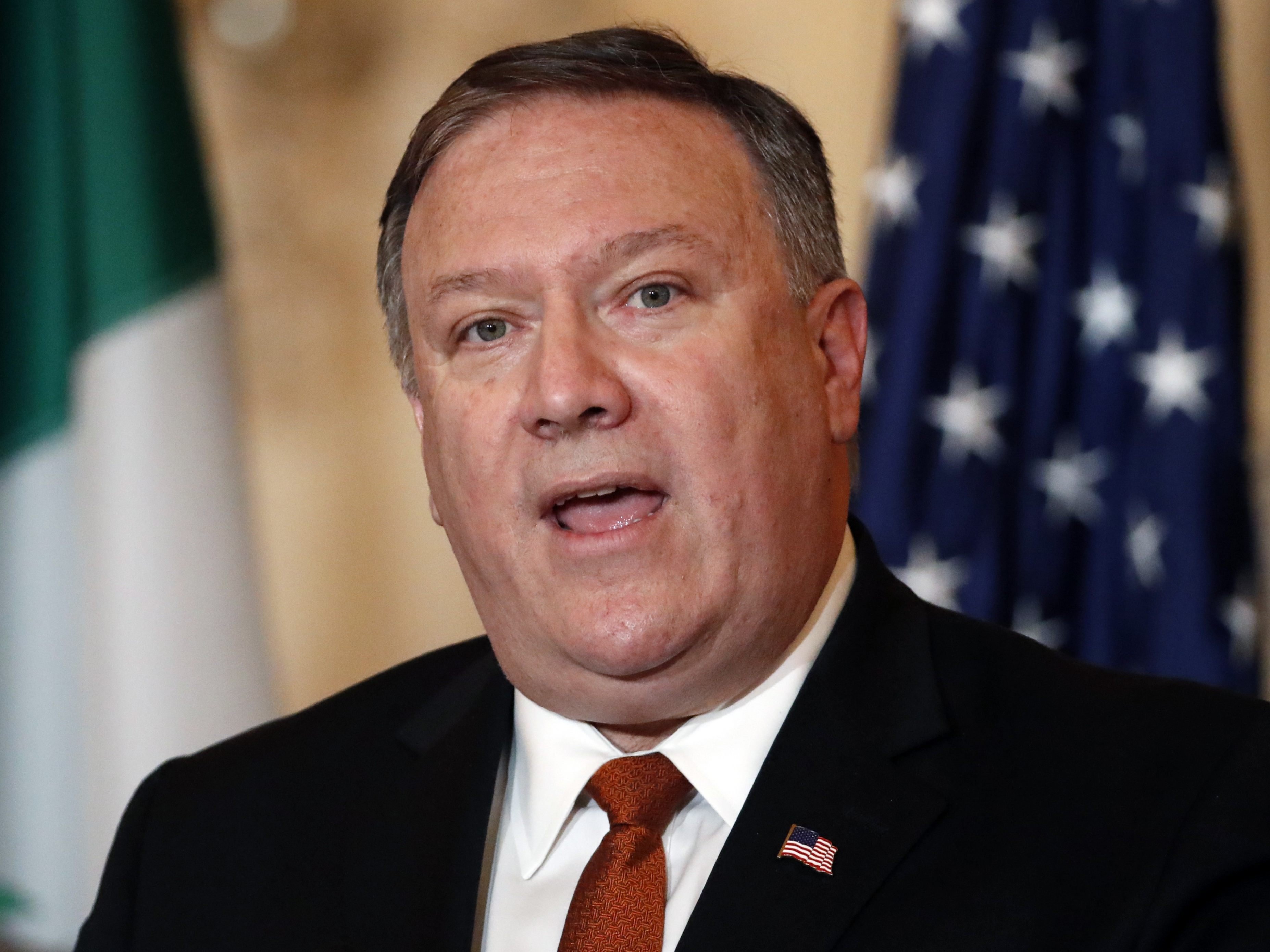 Pompeo reist nach Nordamerika.