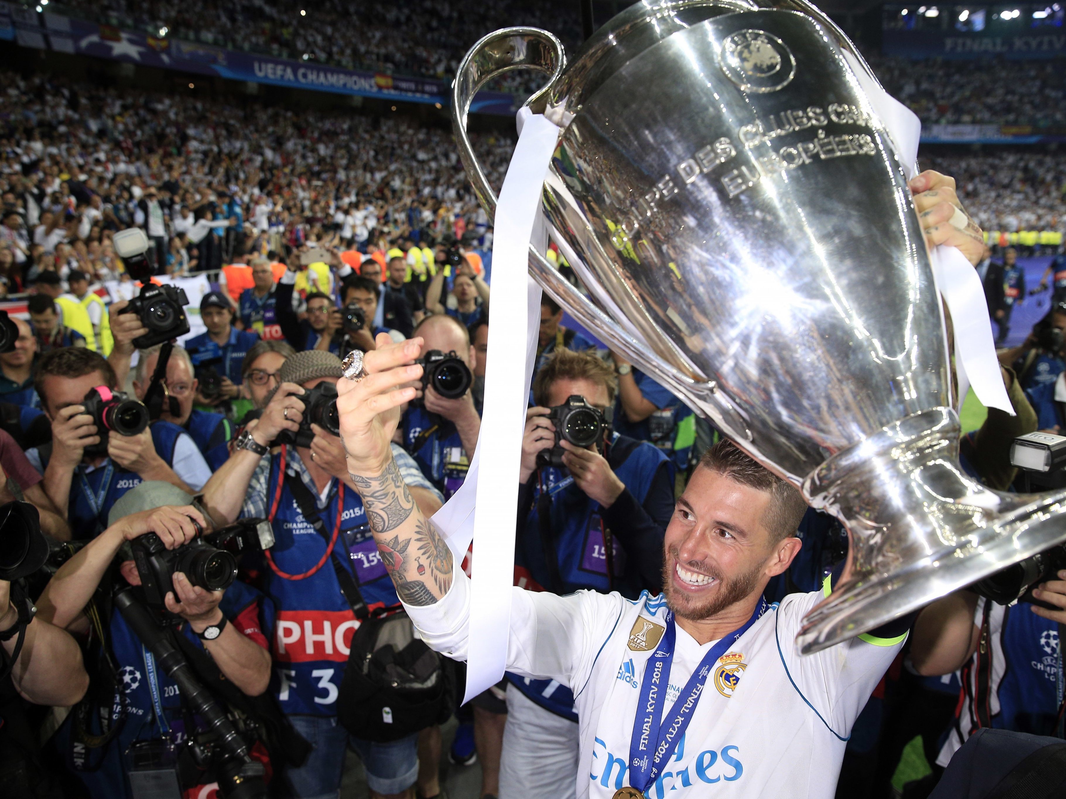 Real Madrid besiegte Liverpool im Champions League-Finale. Real Madrid besiegte Liverpool im Champions League-Finale.