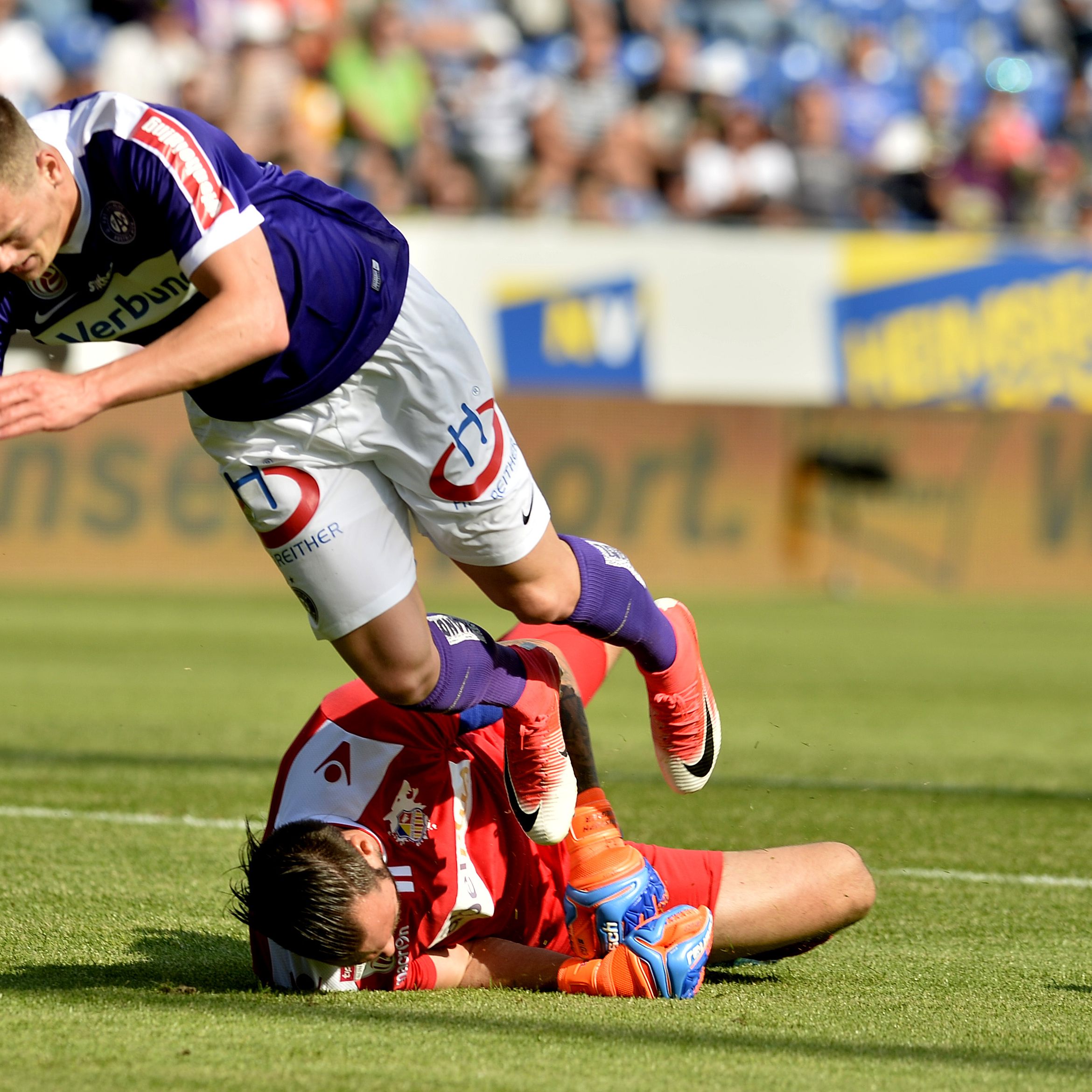 Die Wiener Austria setzt in St. Pölten ihren Negativrekord fort.