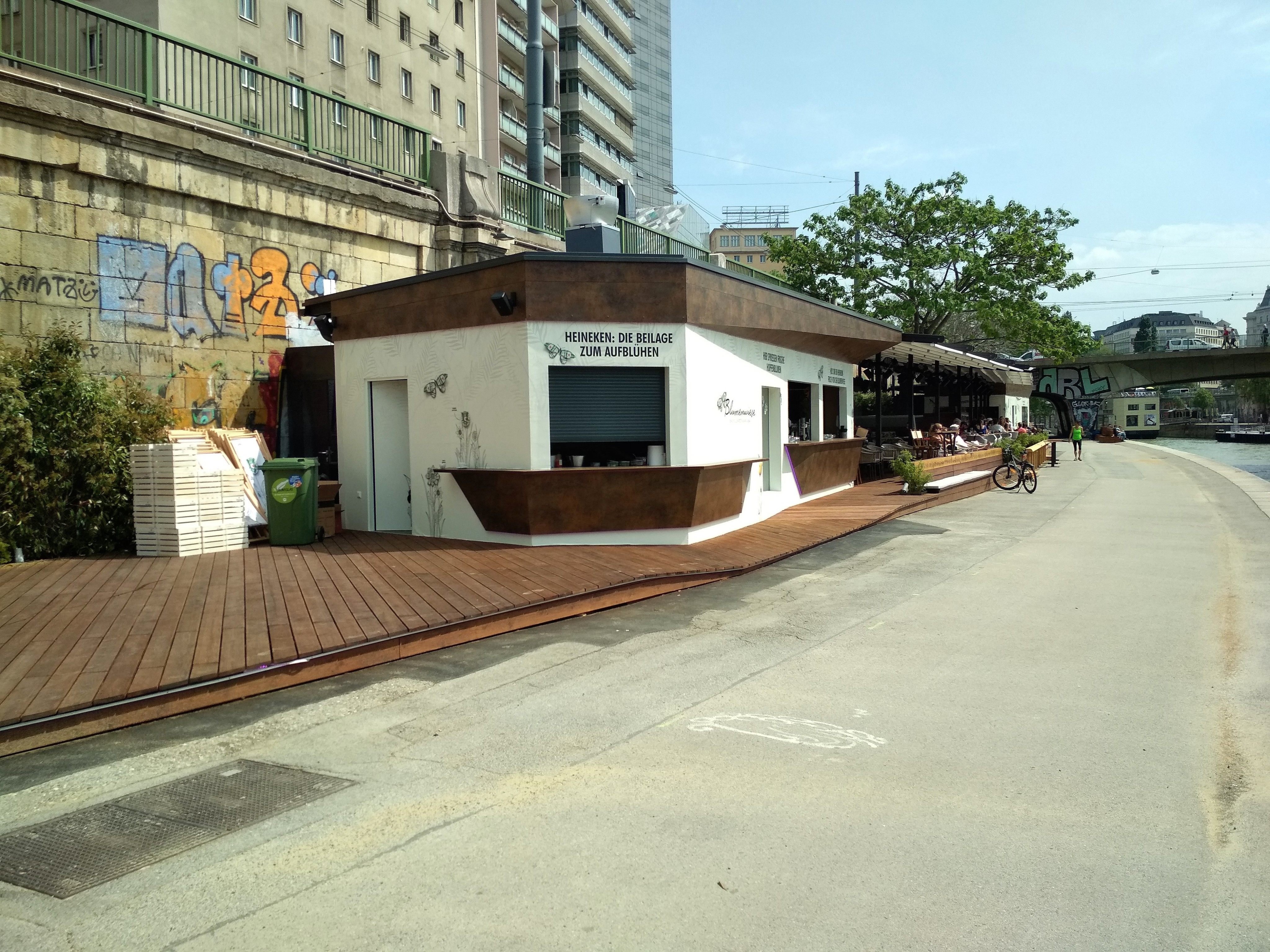 Bereits jetzt sind Teile der Blumenwiese bereits geöffnet.