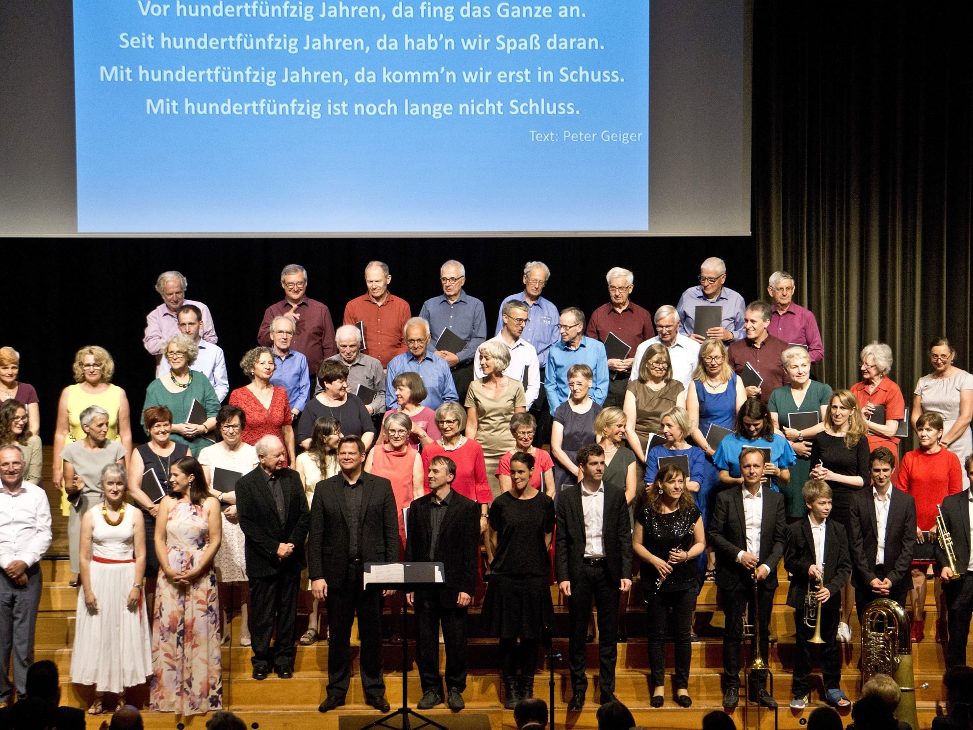 Chor, Solisten, Musiker