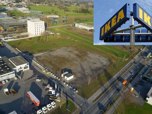 In Lustenau wird kein IKEA gebaut