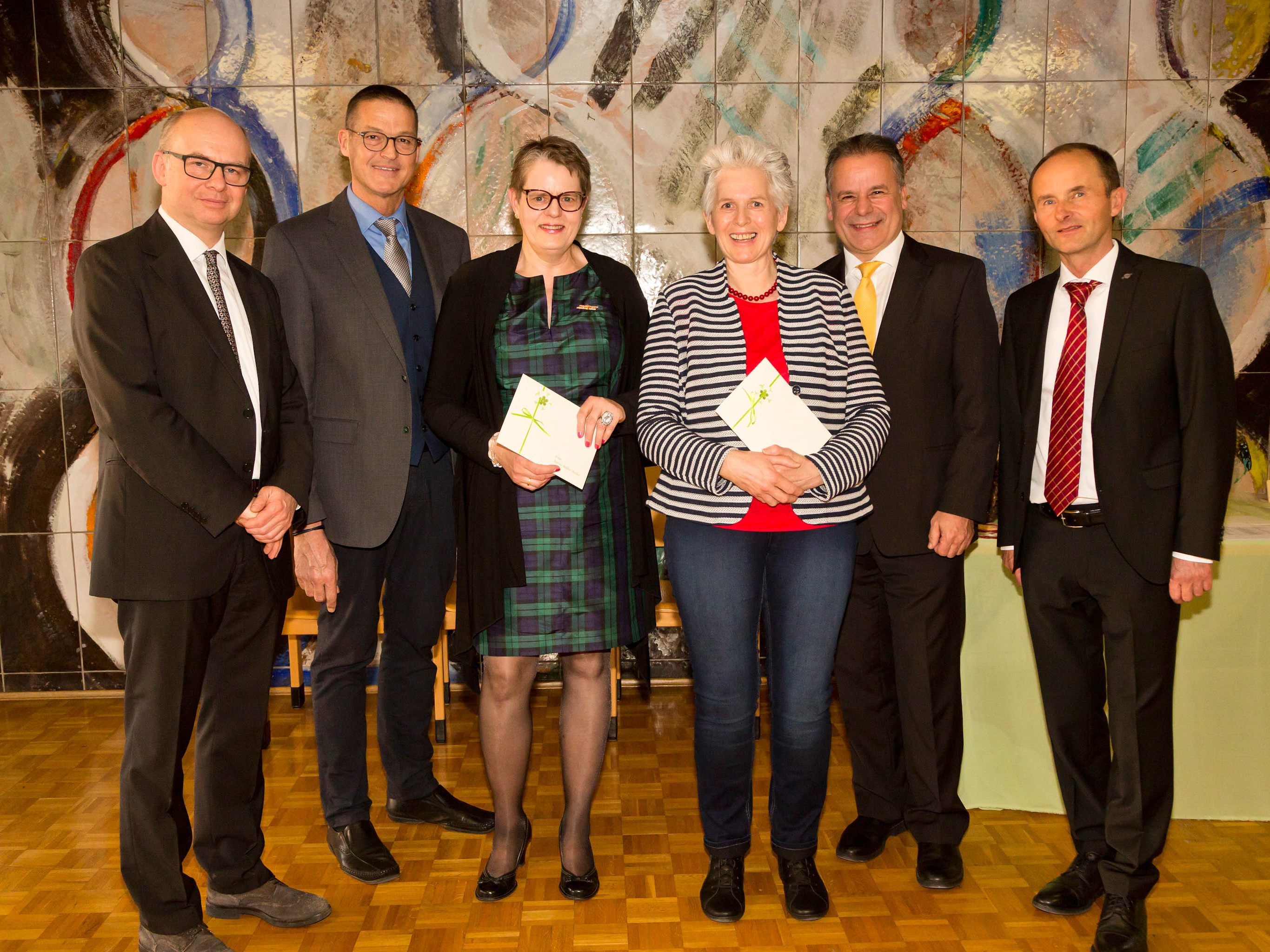 Anerkennung gab es u.a. für 40 Jahre Dienst im LKH Rankweil.