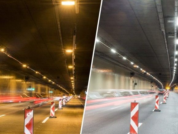 Der Kaisermühlentunnel in Wien wird für mehrere Nächte gesperrt.