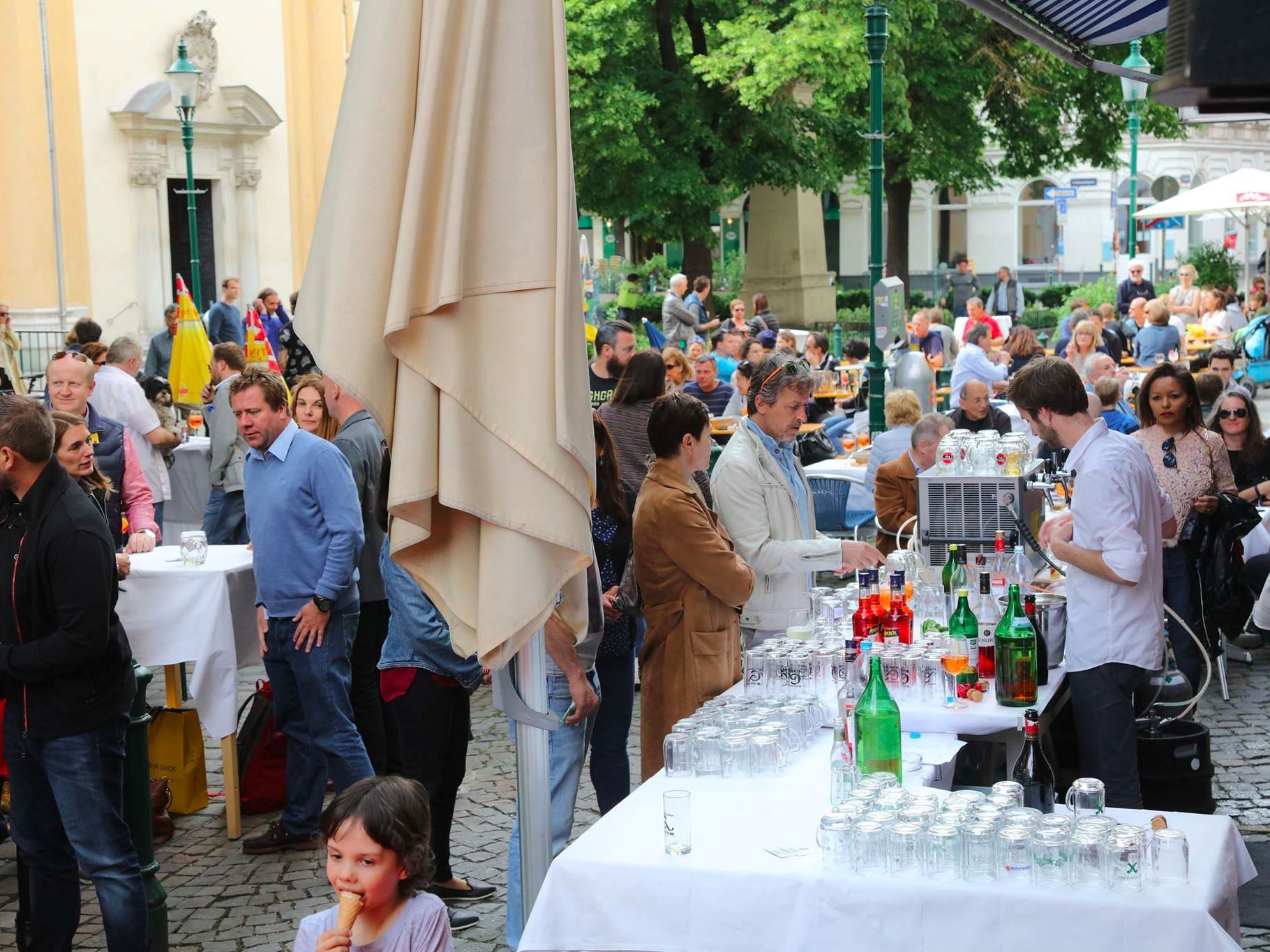 Erstmals findet WINE AFFAIRS unter freiem Himmel in Wien statt.