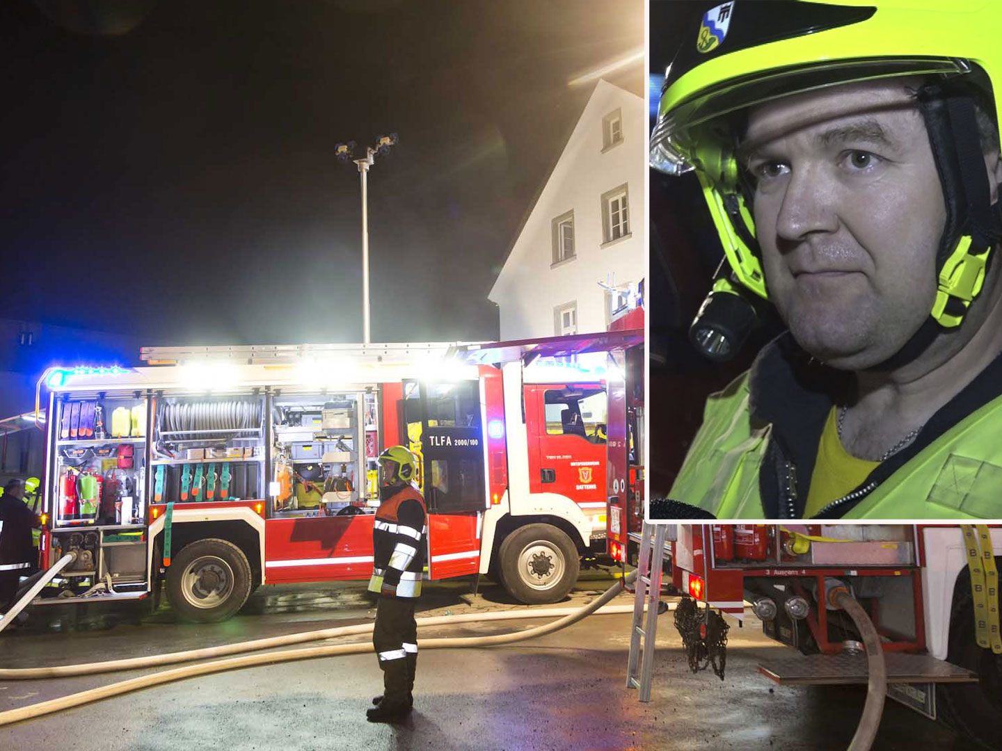 Bei dem Brand wurde niemand verletzt.