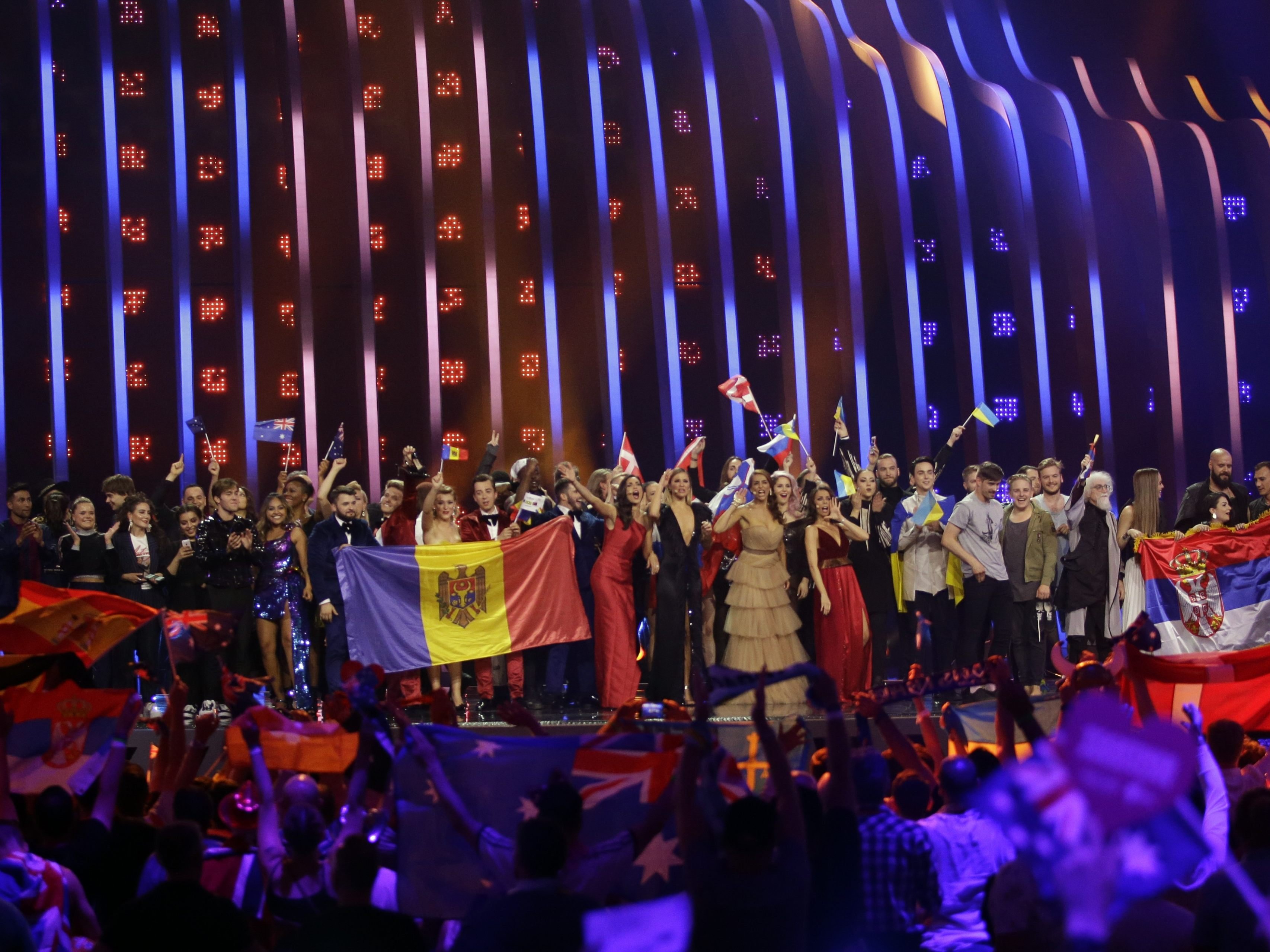 So funktioniert die Punktevergabe beim Eurovision Song Contest. So funktioniert die Punktevergabe beim Eurovision Song Contest.