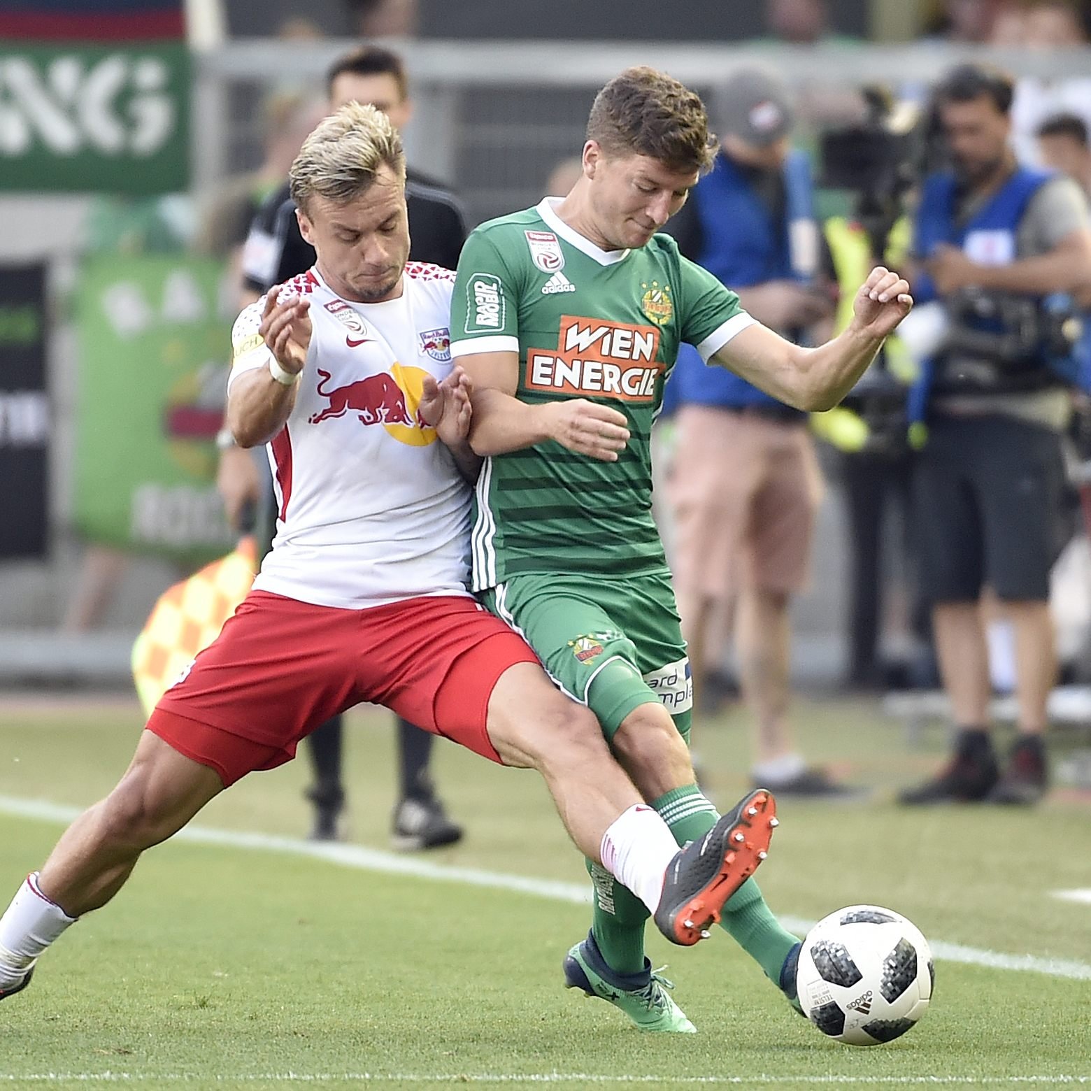 Rapid Wien verlor Zuhause gegen Salzburg.