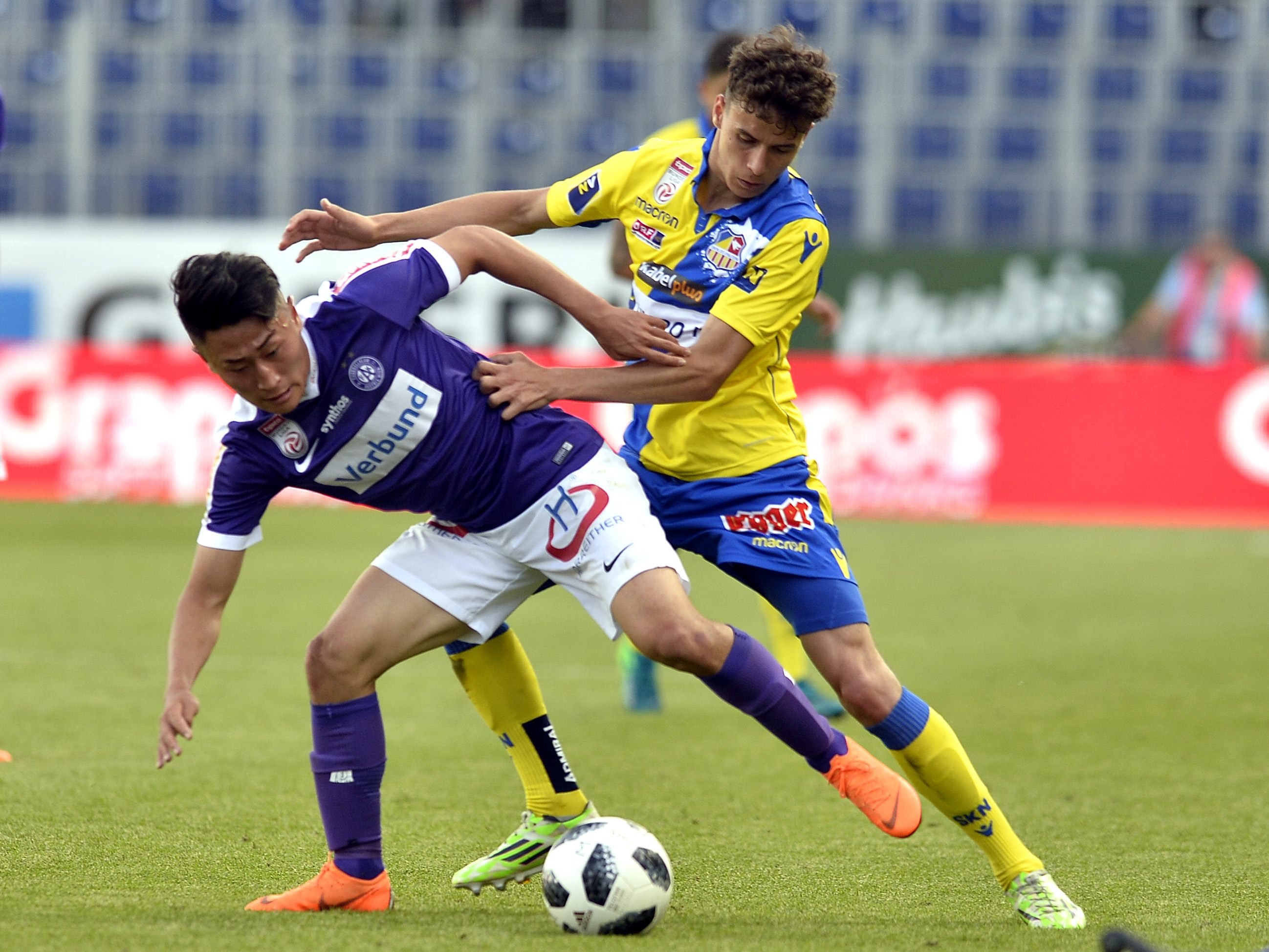 Das sind die Stimmen zum Spiel SKN St. Pölten gegen Austria Wien.