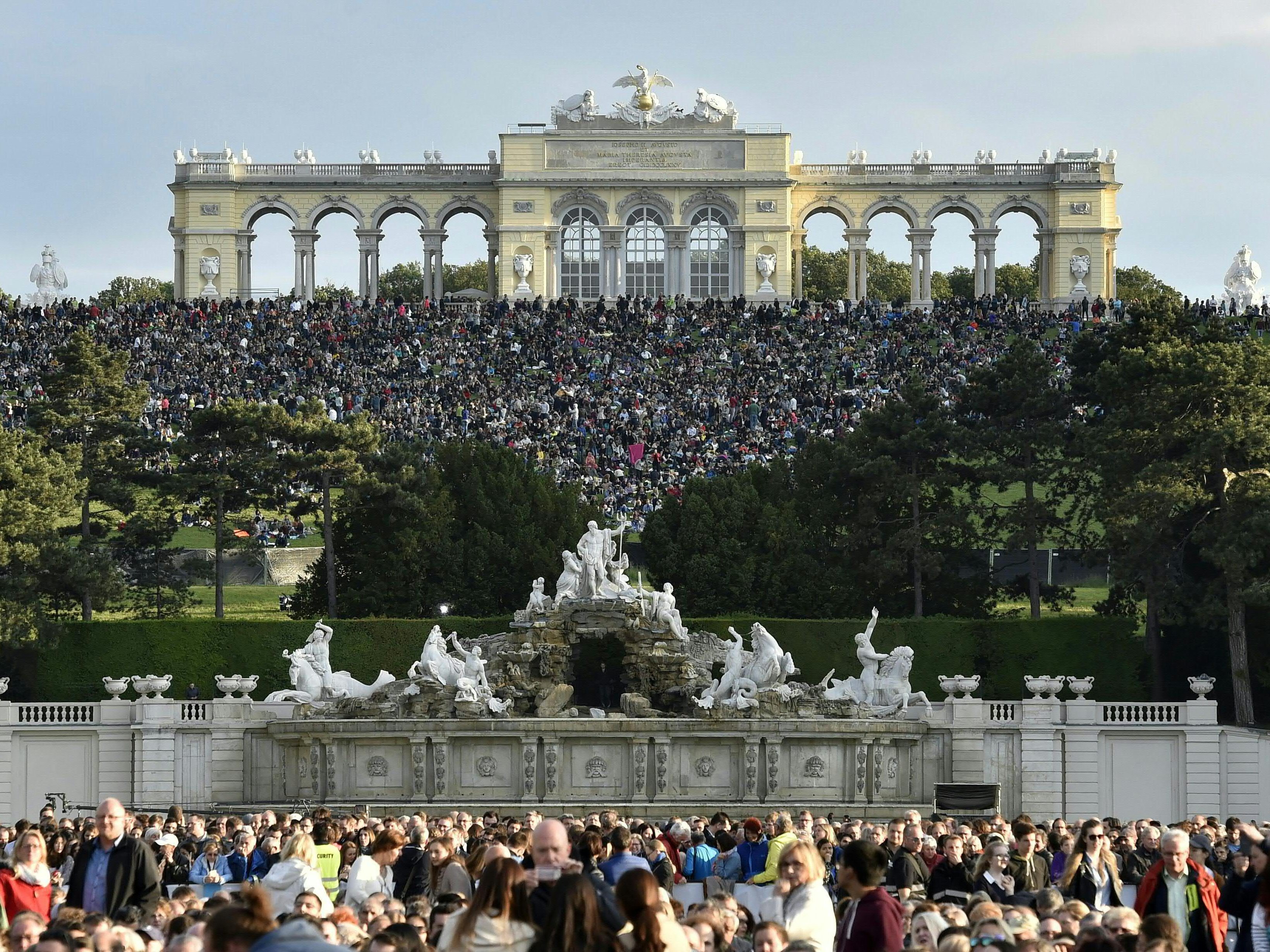 Die Wetteraussichten beim Wiener Sommernachtskonzert 2018 im Detail.