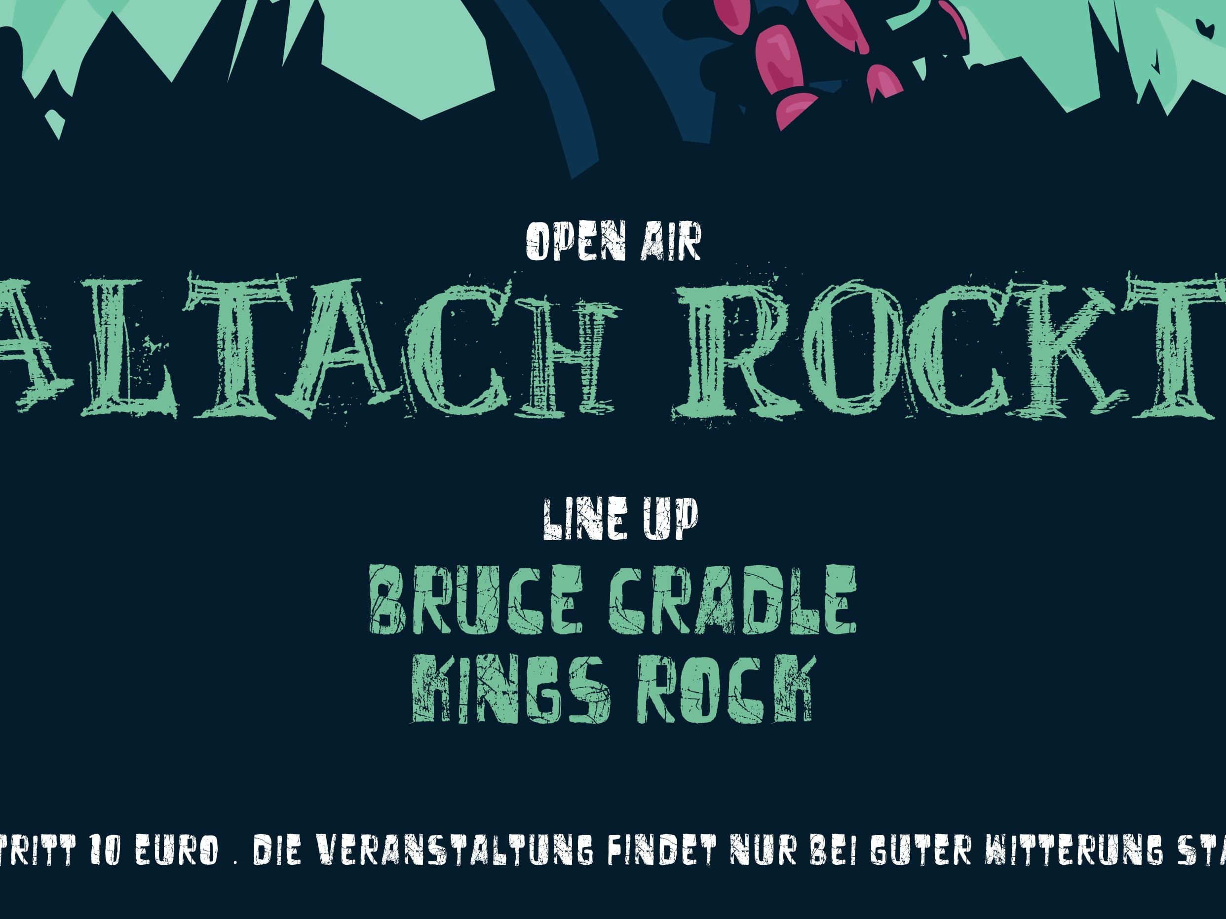 OpenAir mit Bruce Cradle und Kings Rock