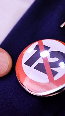 Demonstration gegen den Zwölf-Stunden-Tag am Samstag