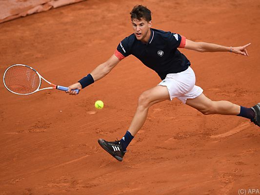 Thiem musste erst ins Spiel finden